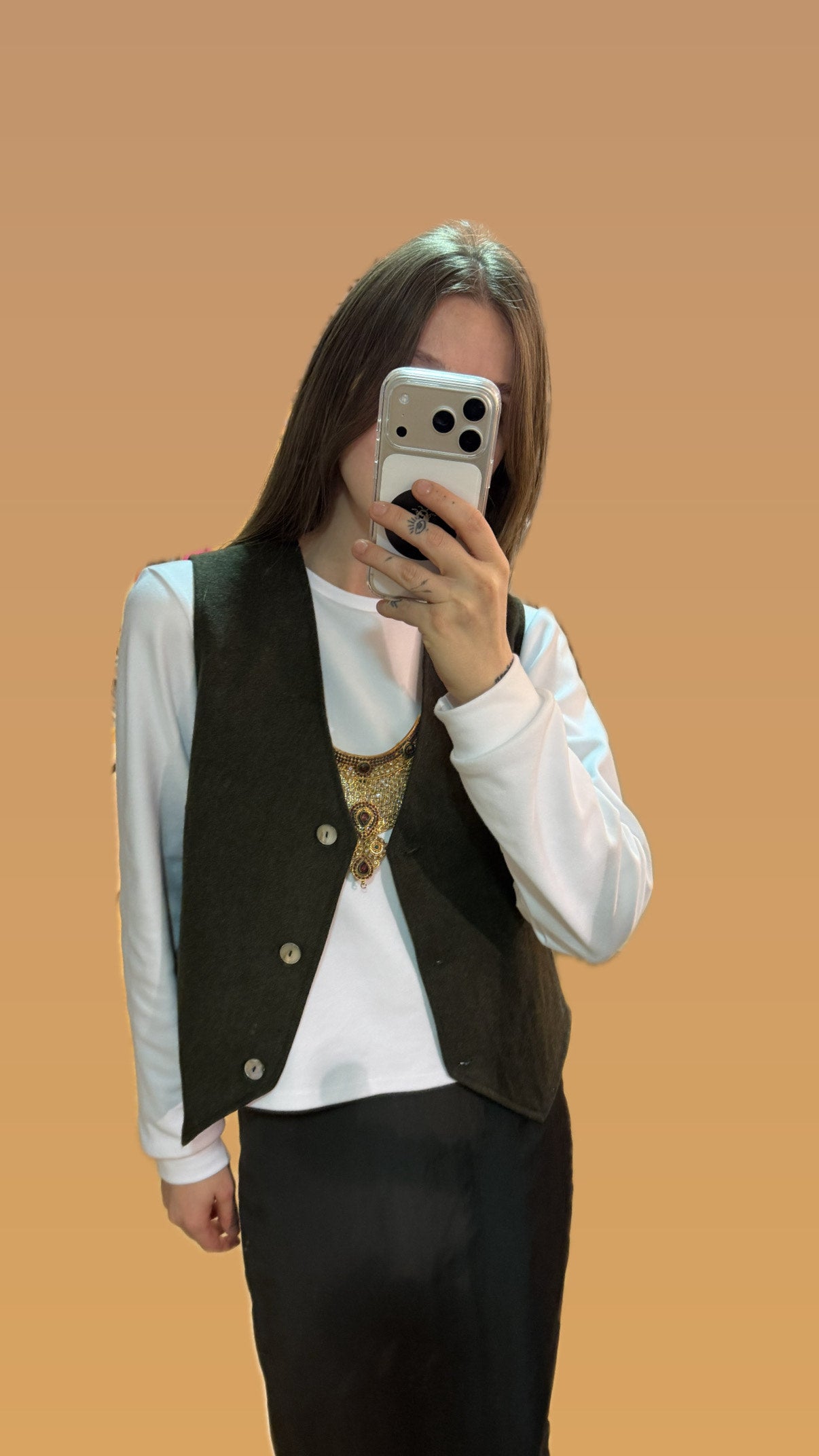 Gilet Basquiat khaki