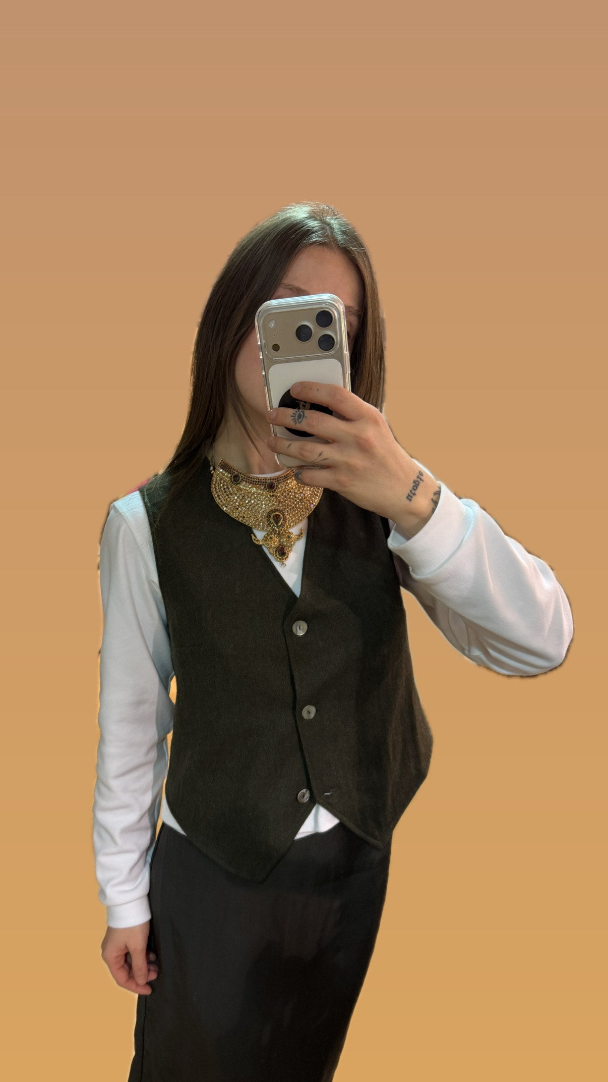 Gilet Basquiat khaki