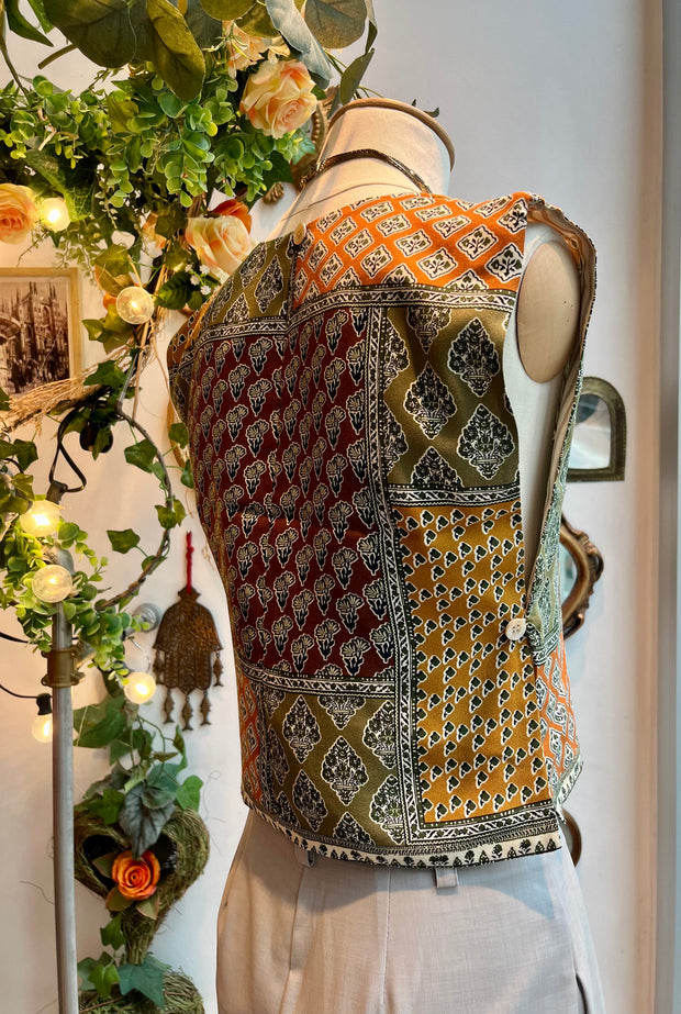 Gilet Bissiére variante foulard