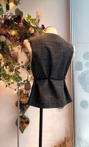 Gilet misto lana