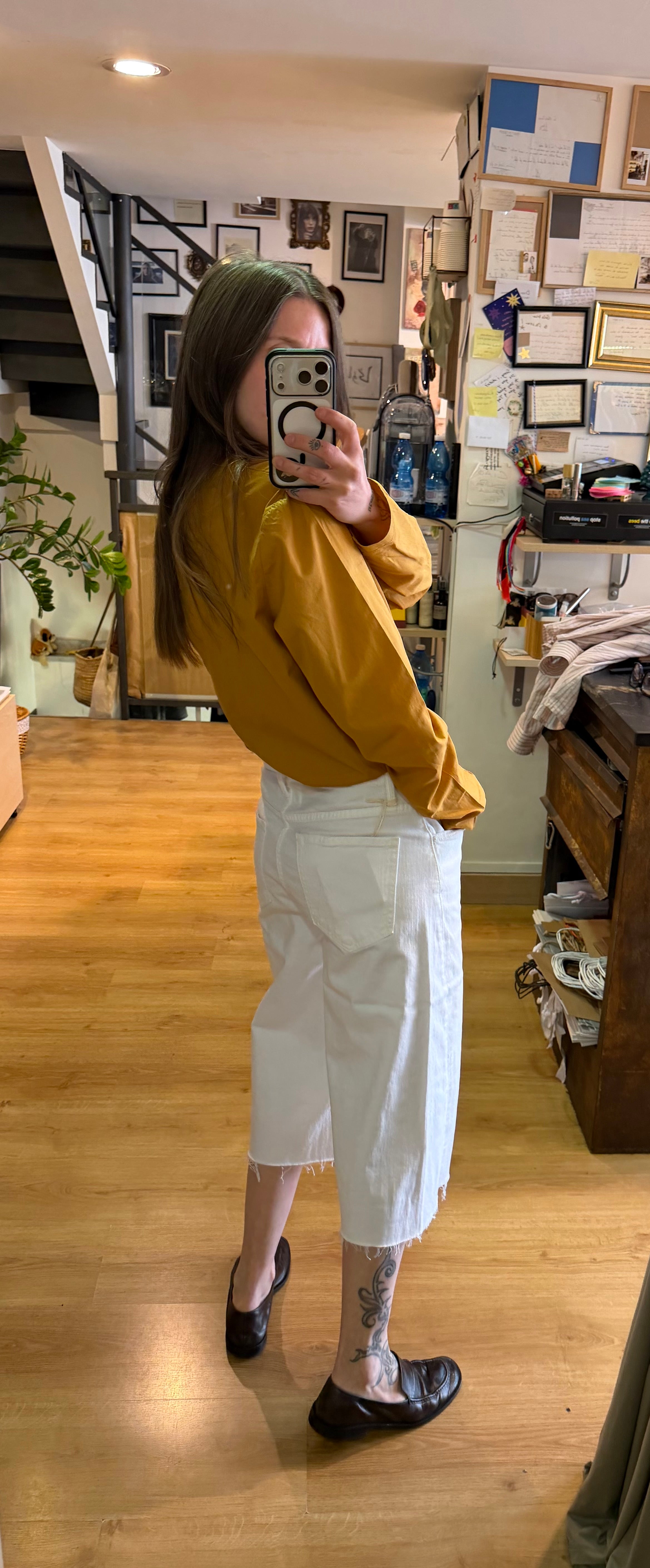 Denim bermuda