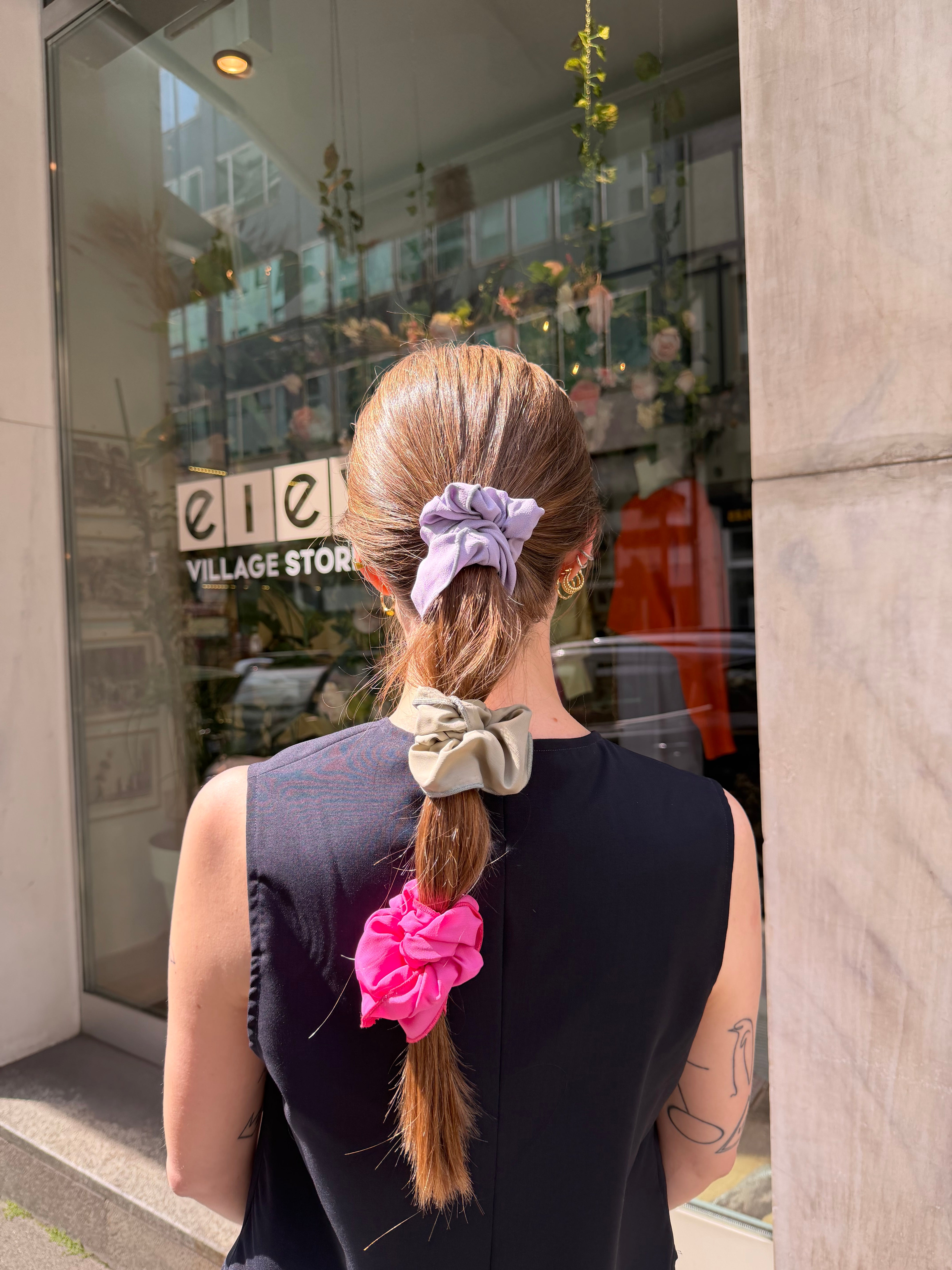 Scrunchie geranio