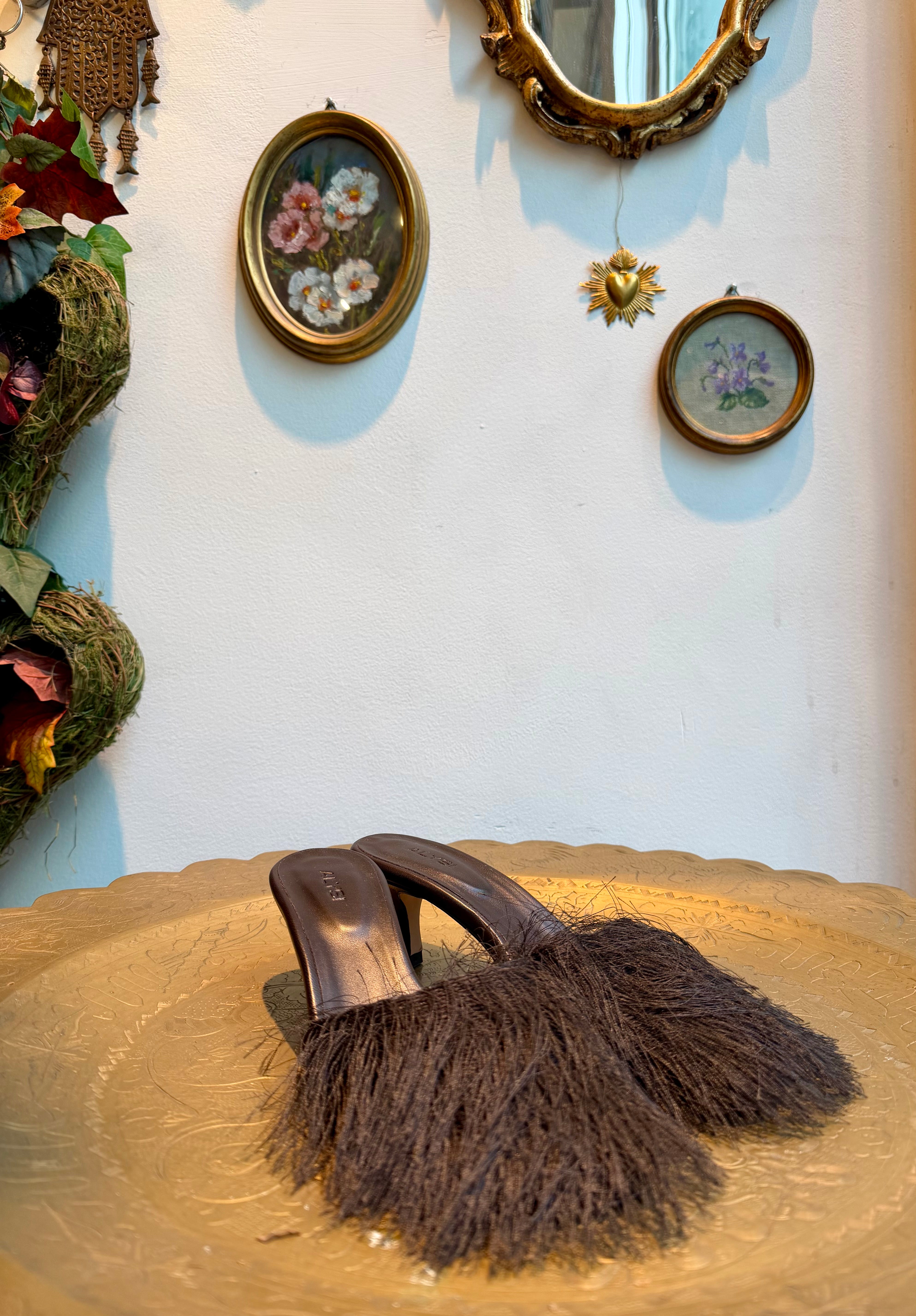 Mules con frange