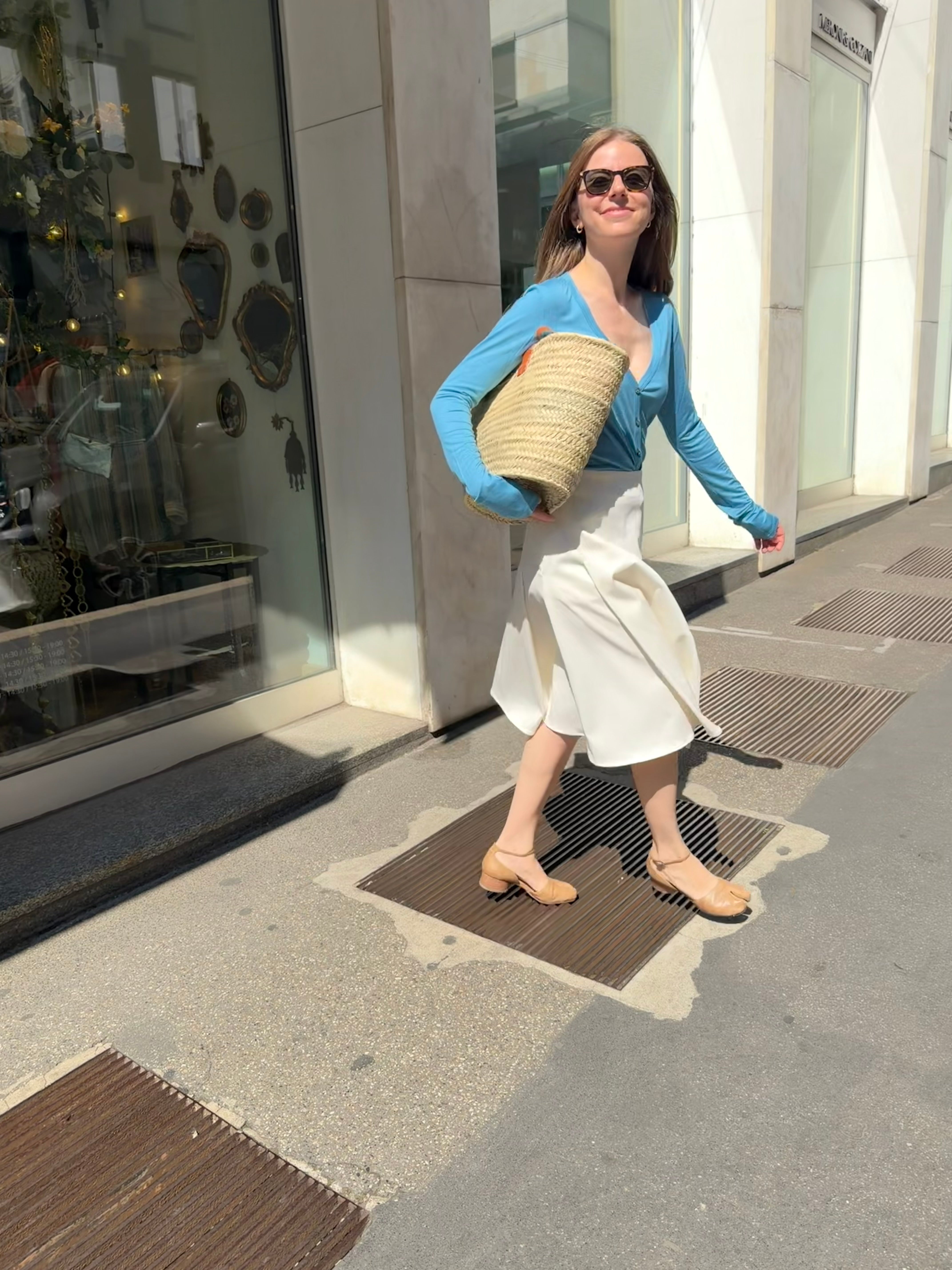 Cardigan Sironi ceruleo