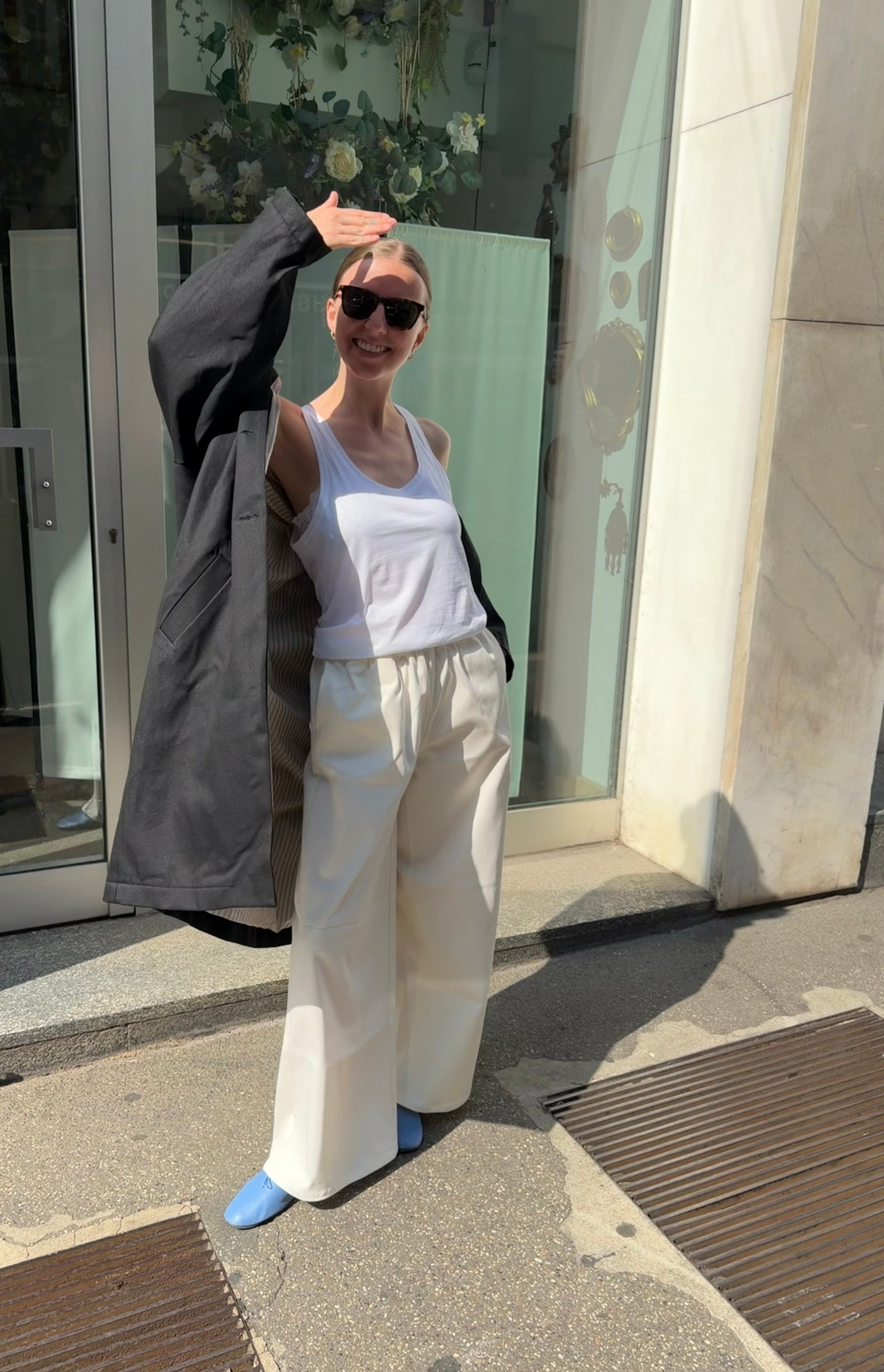 Pantalone Lowry bianco