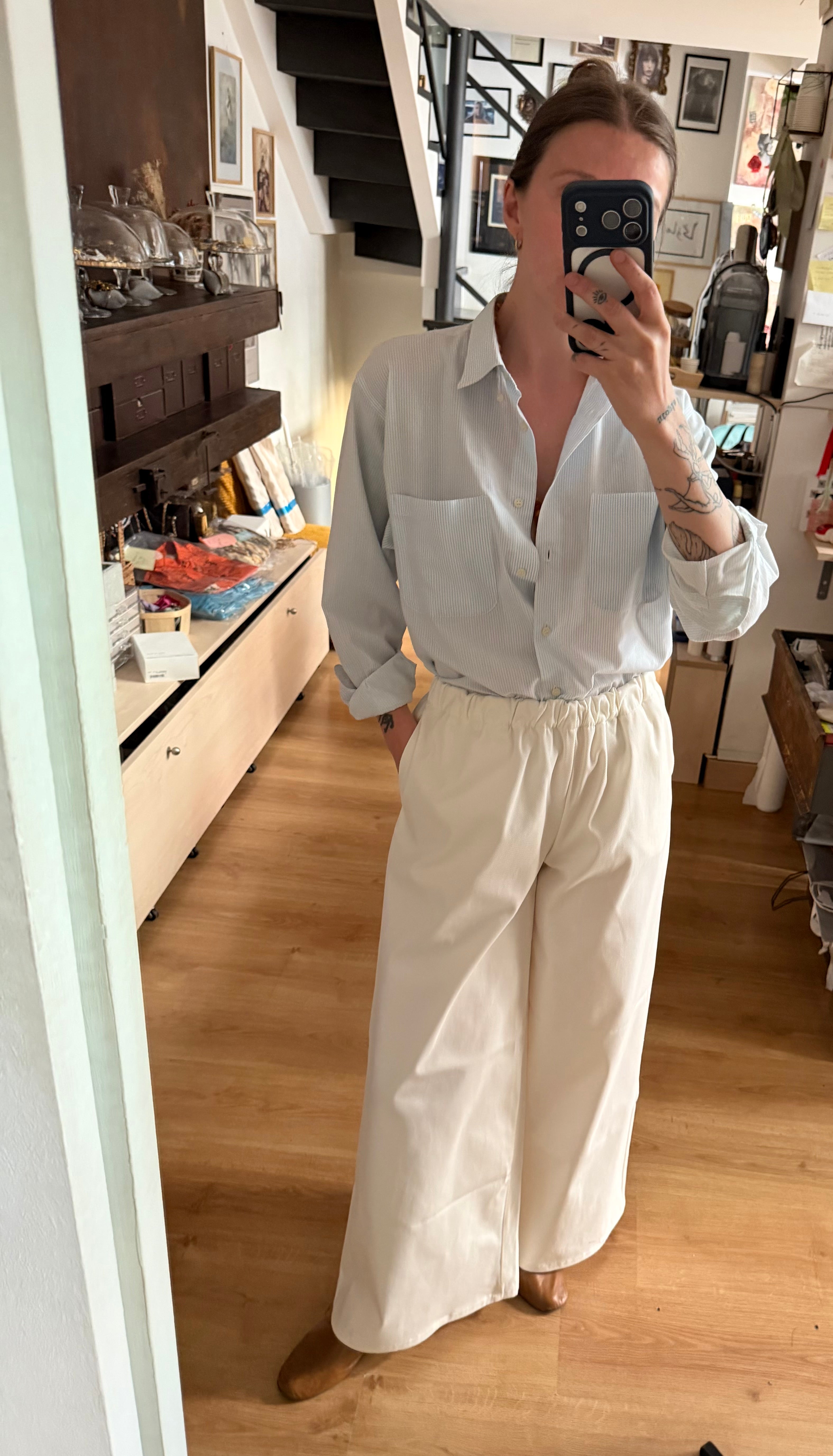 Pantalone Lowry bianco