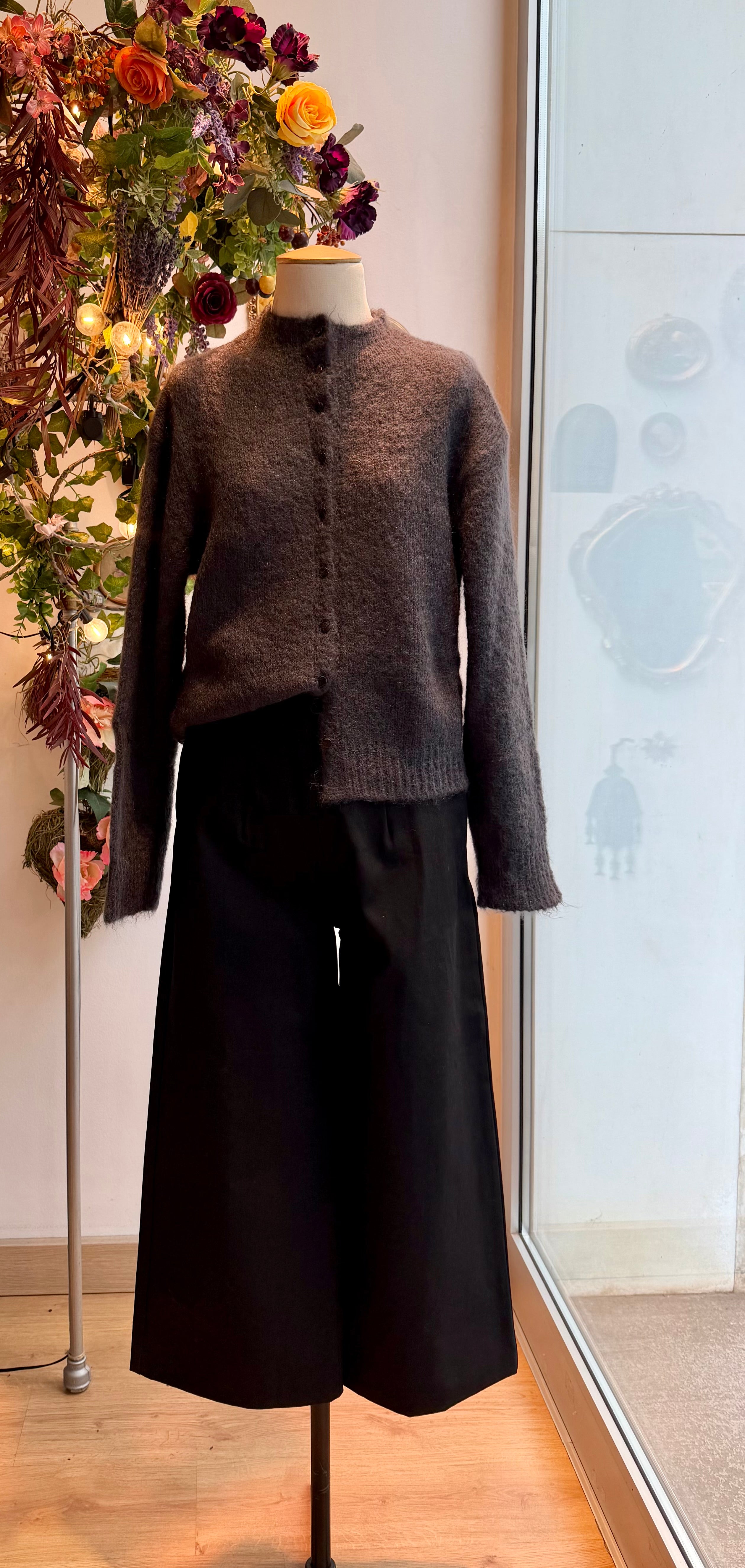 Cardigan mohair lupo