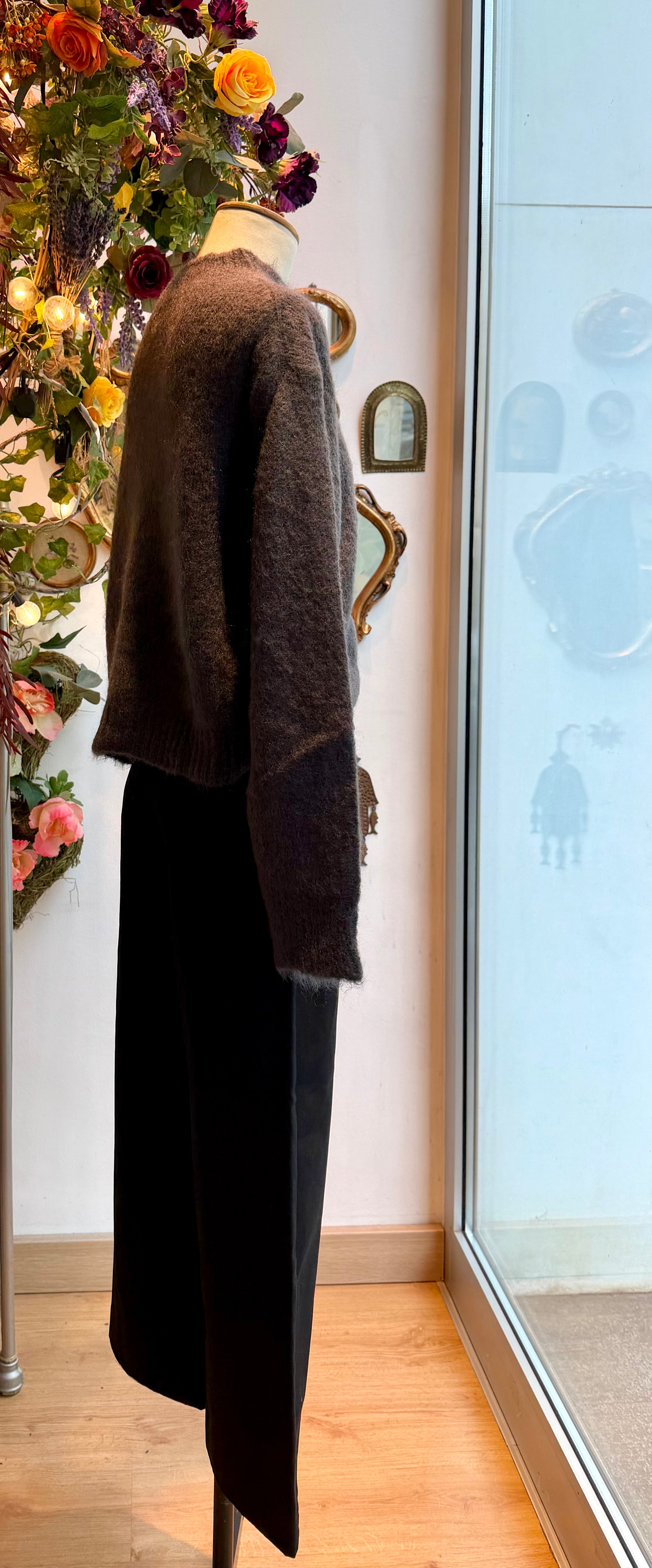 Cardigan mohair lupo