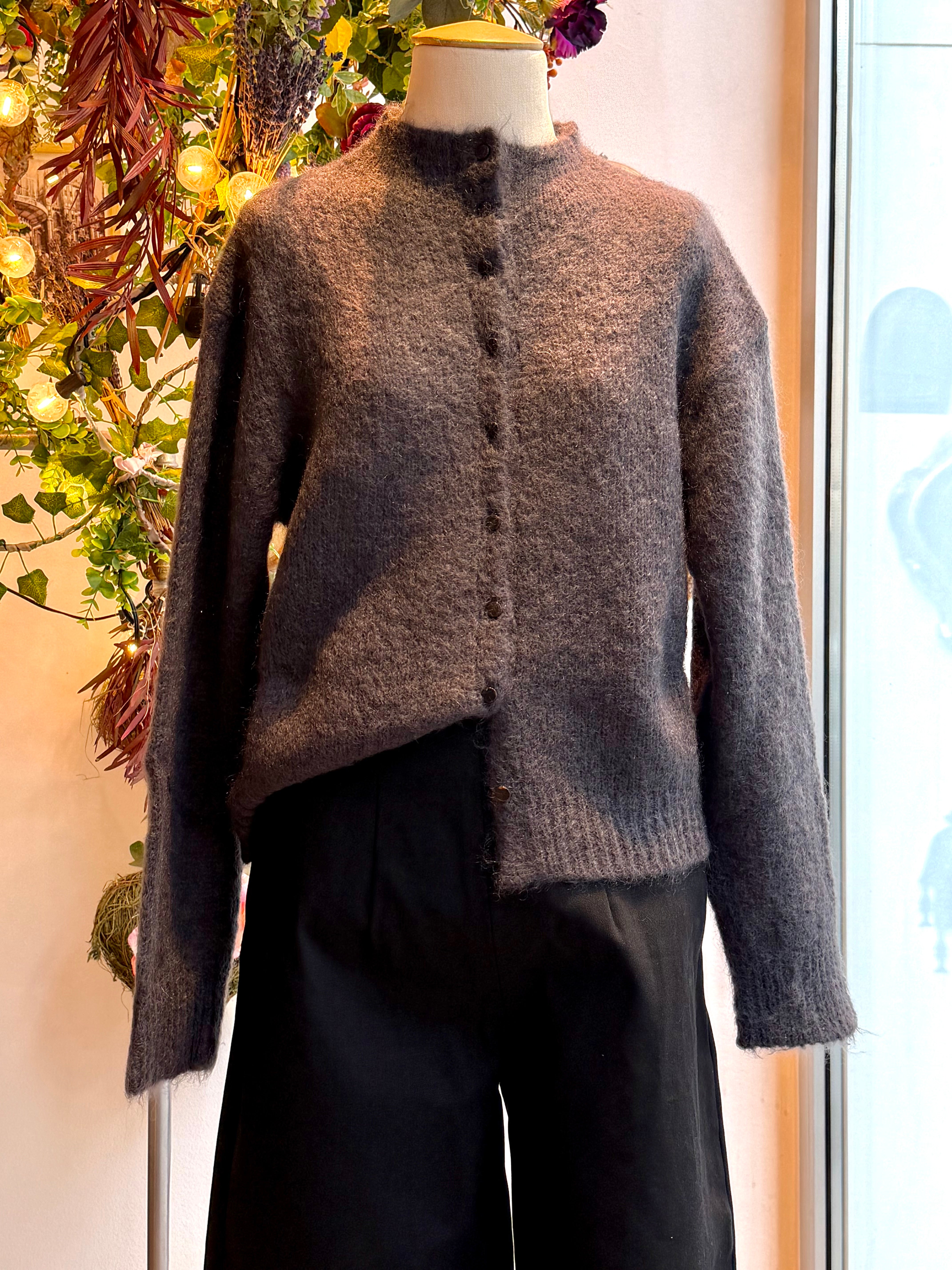 Cardigan mohair lupo