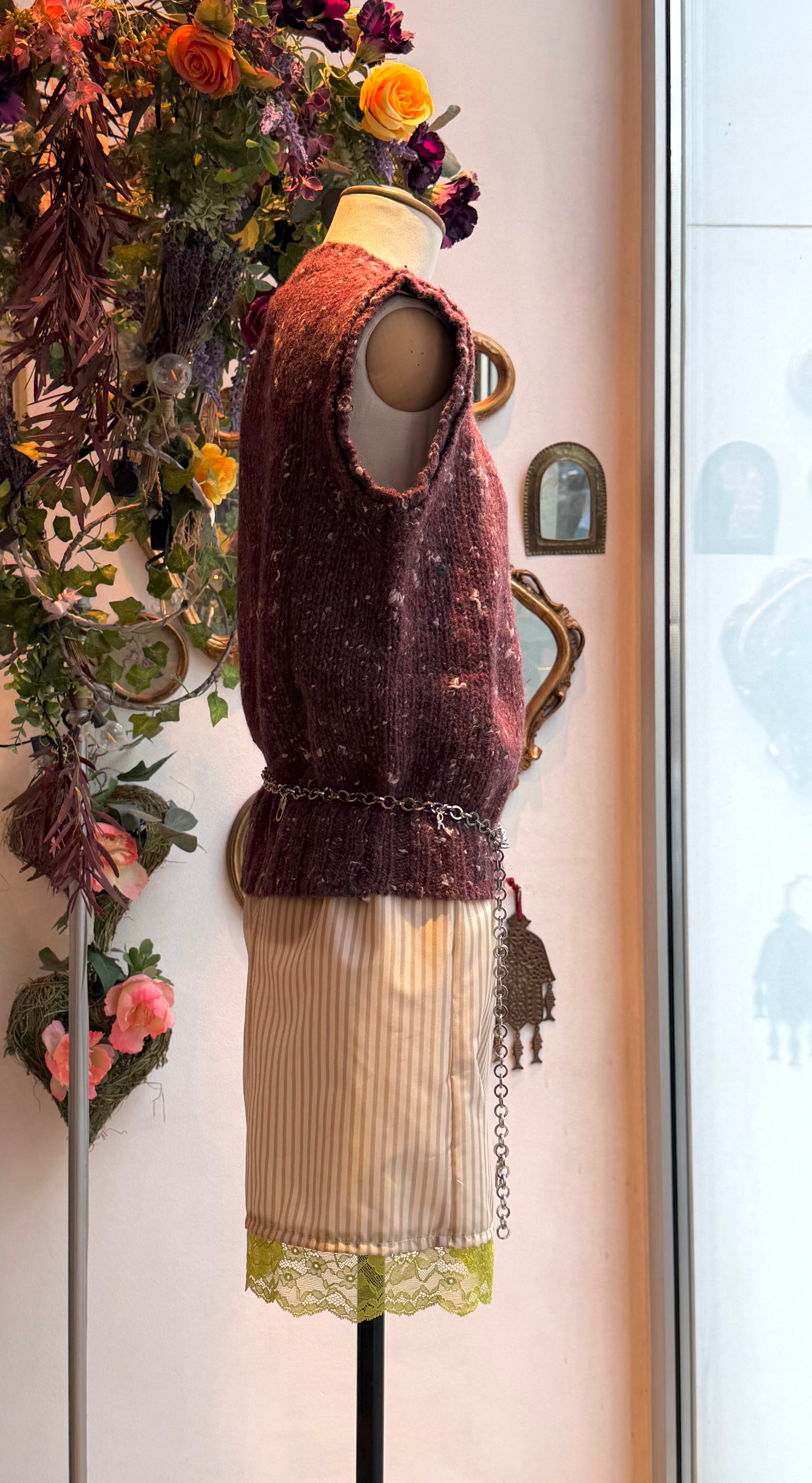 Gilet tweed
