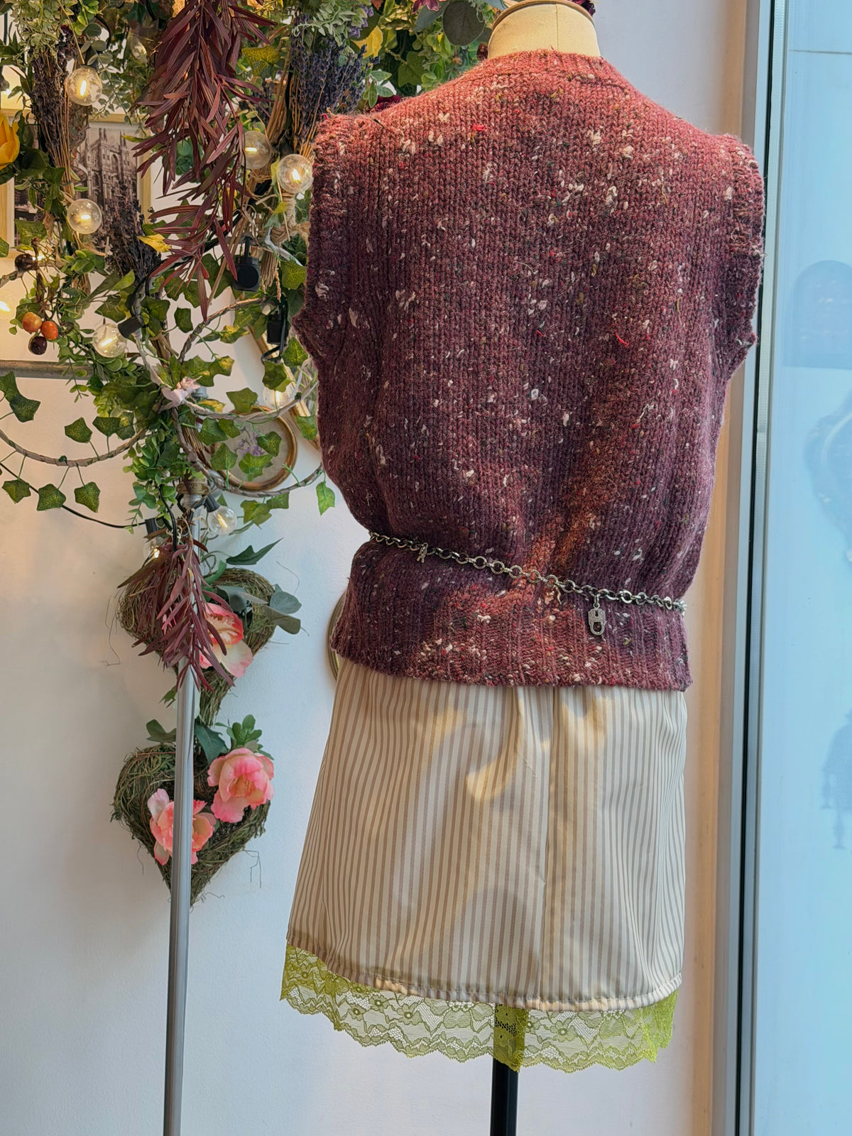 Gilet tweed