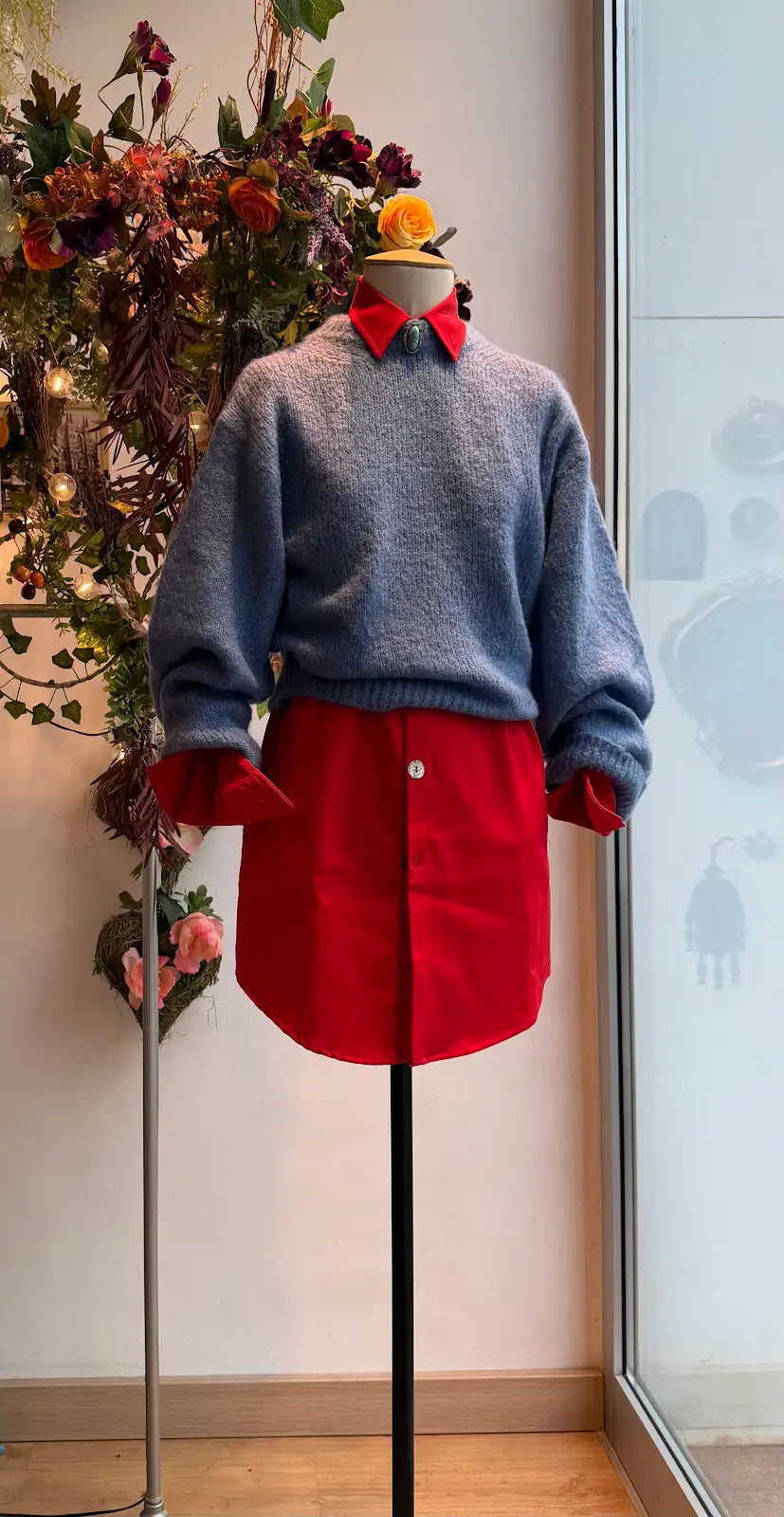 Maglione girocollo carta da zucchero