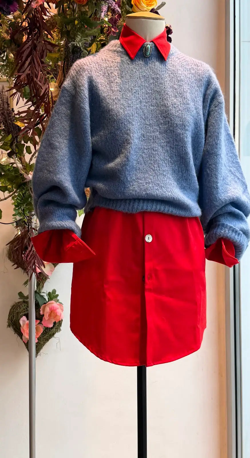 Maglione girocollo carta da zucchero
