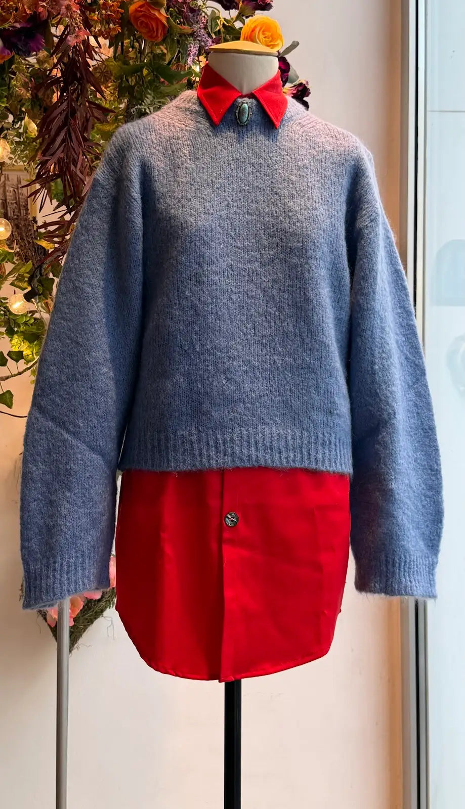 Maglione girocollo carta da zucchero