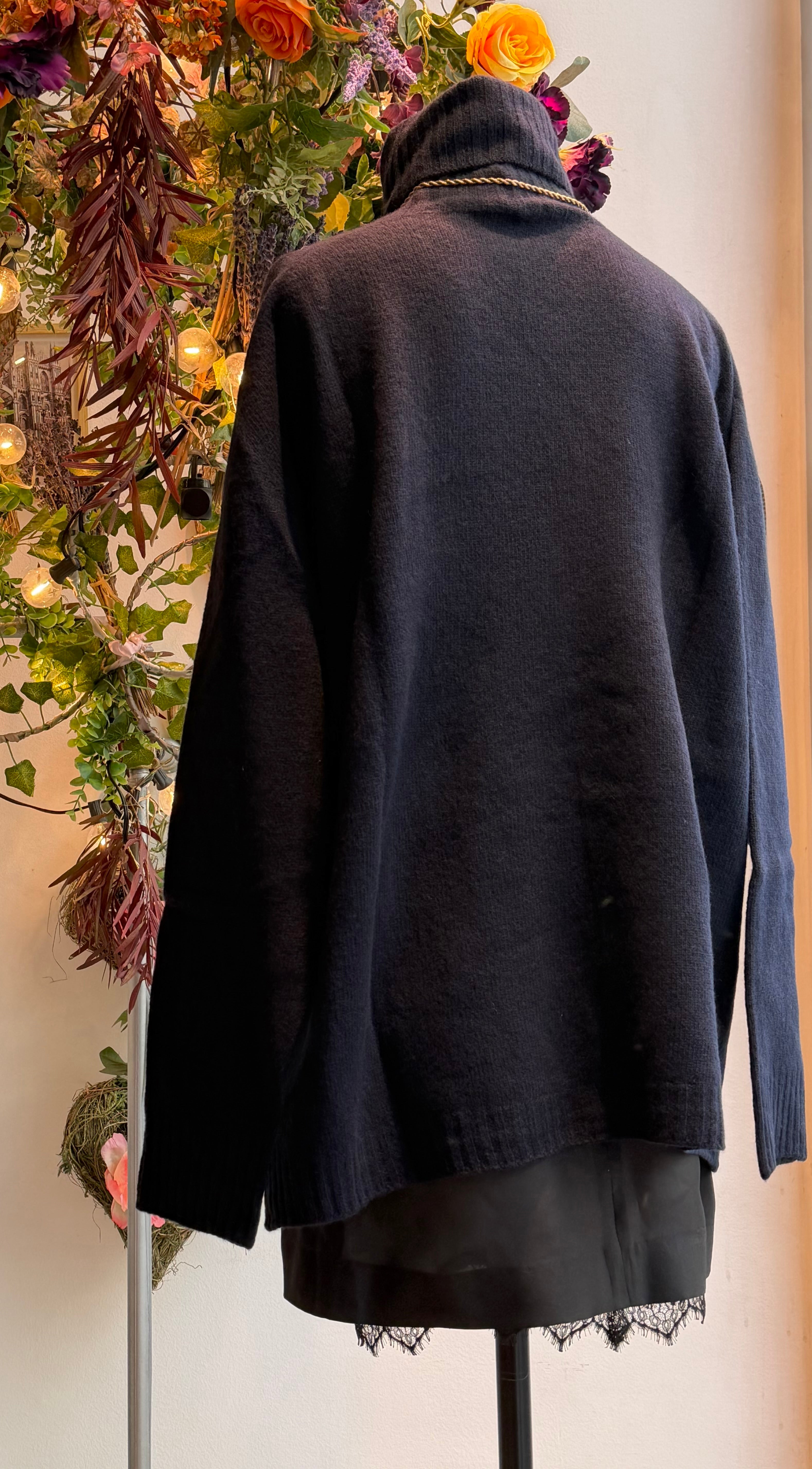 Maglia dolcevita midnight