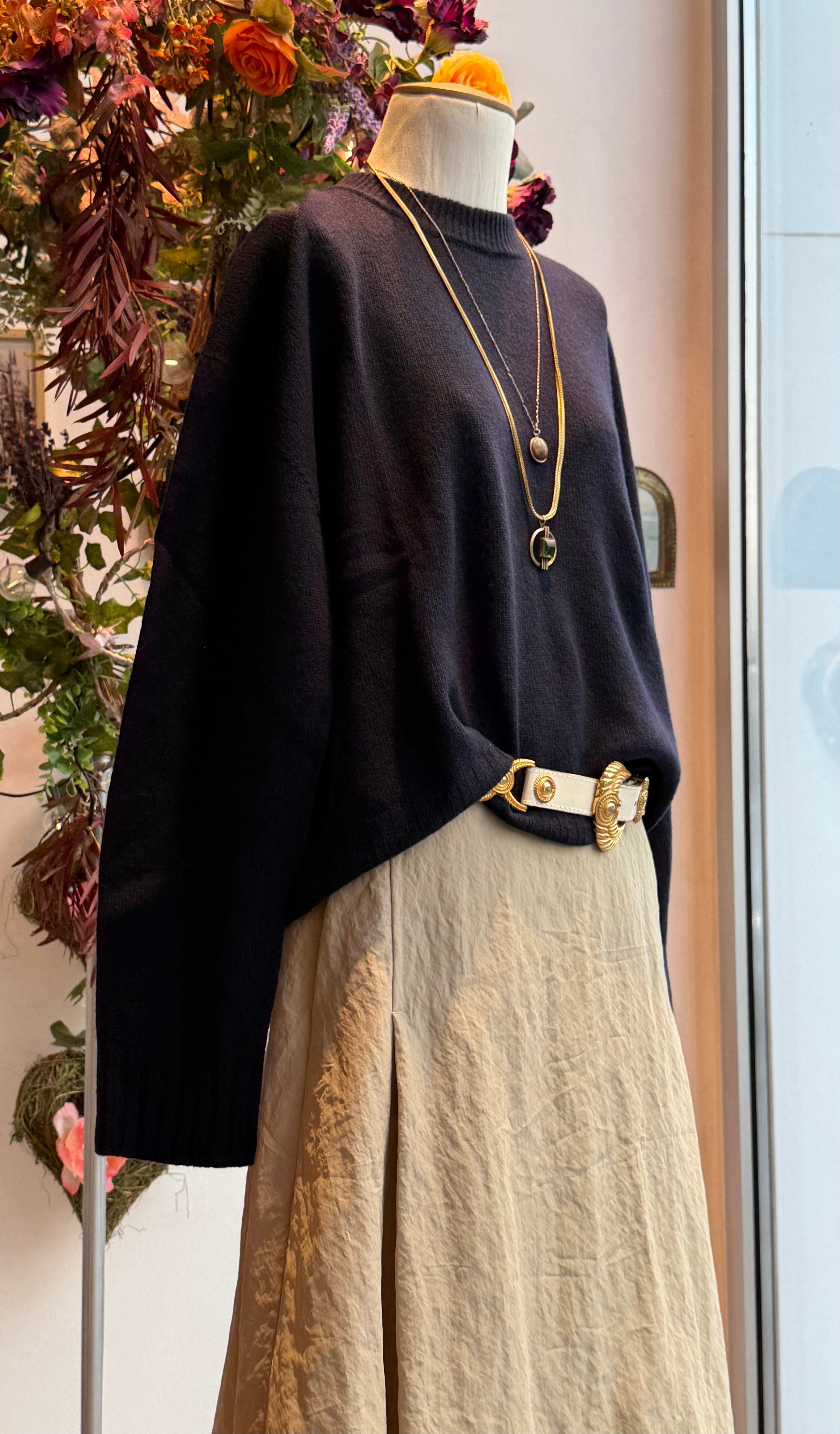 Maglia girocollo midnight