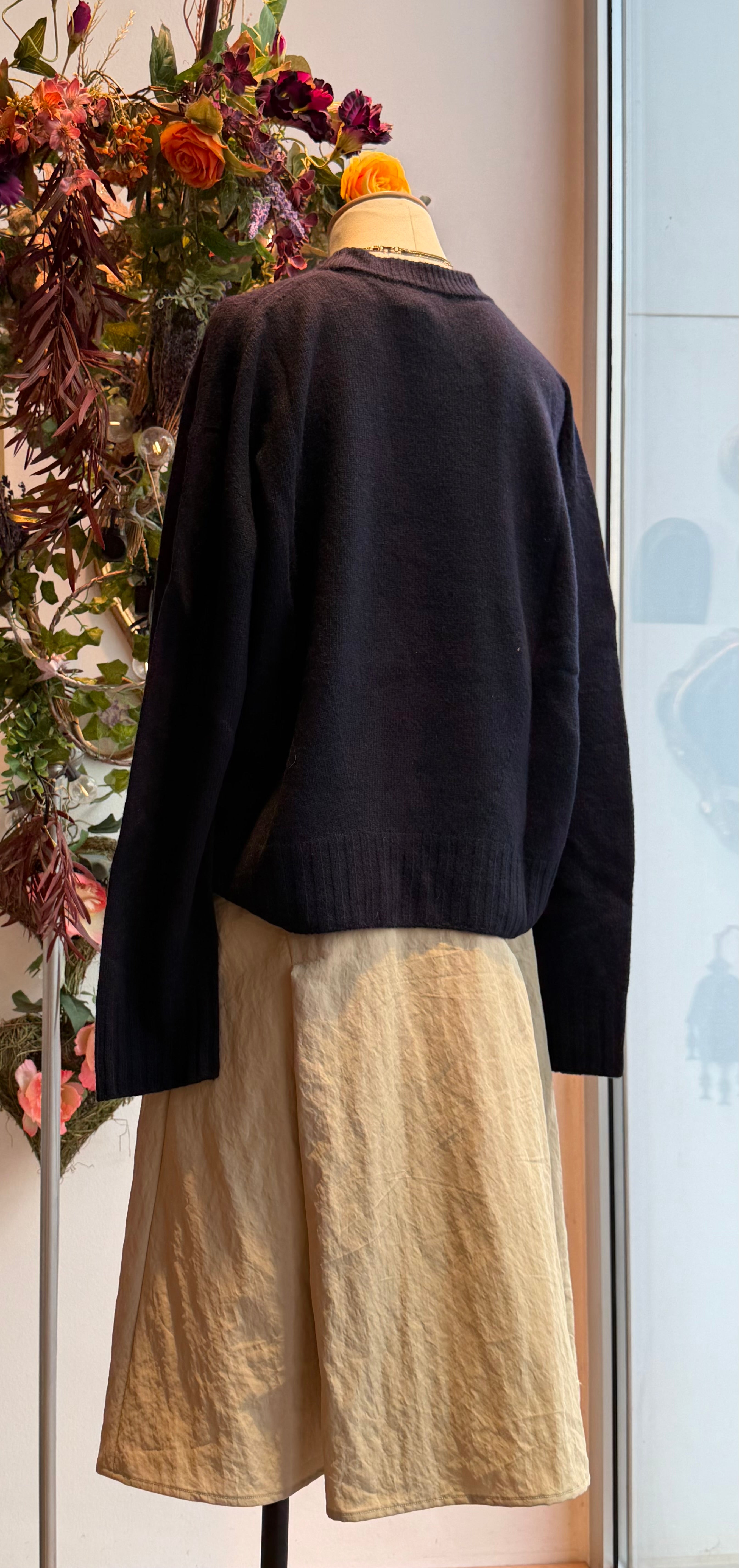 Maglia girocollo midnight