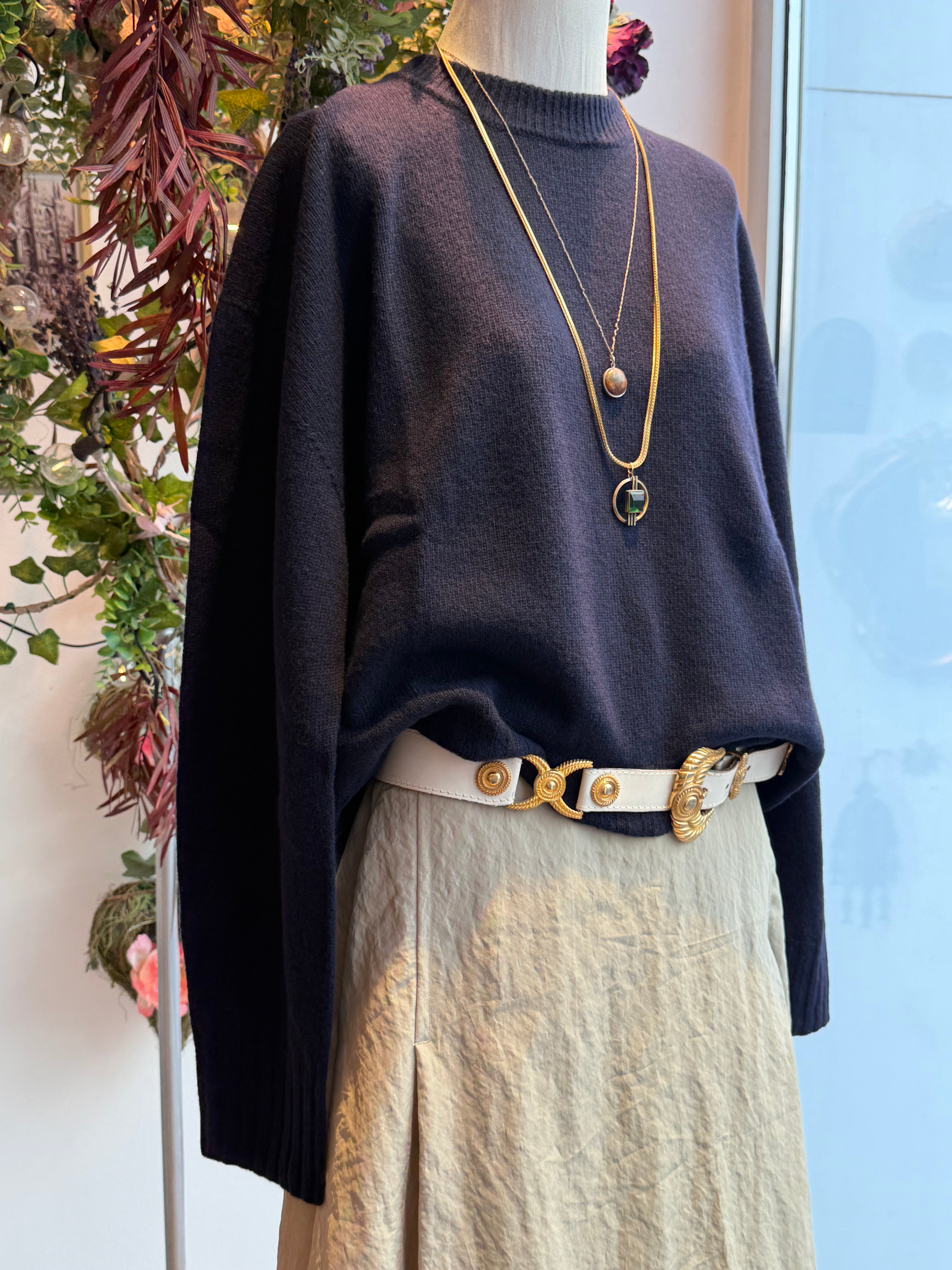 Maglia girocollo midnight