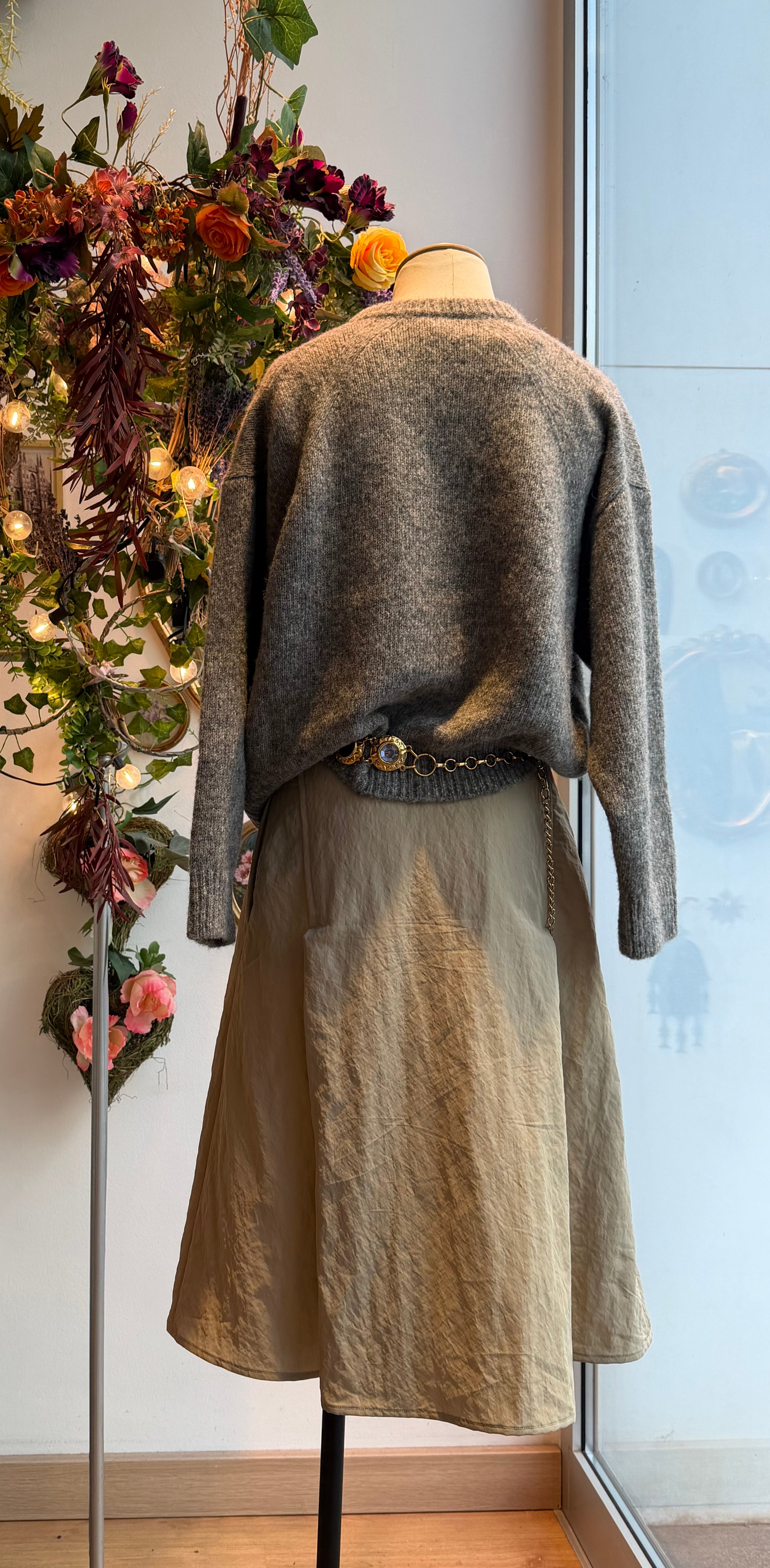Maglione girocollo mélange