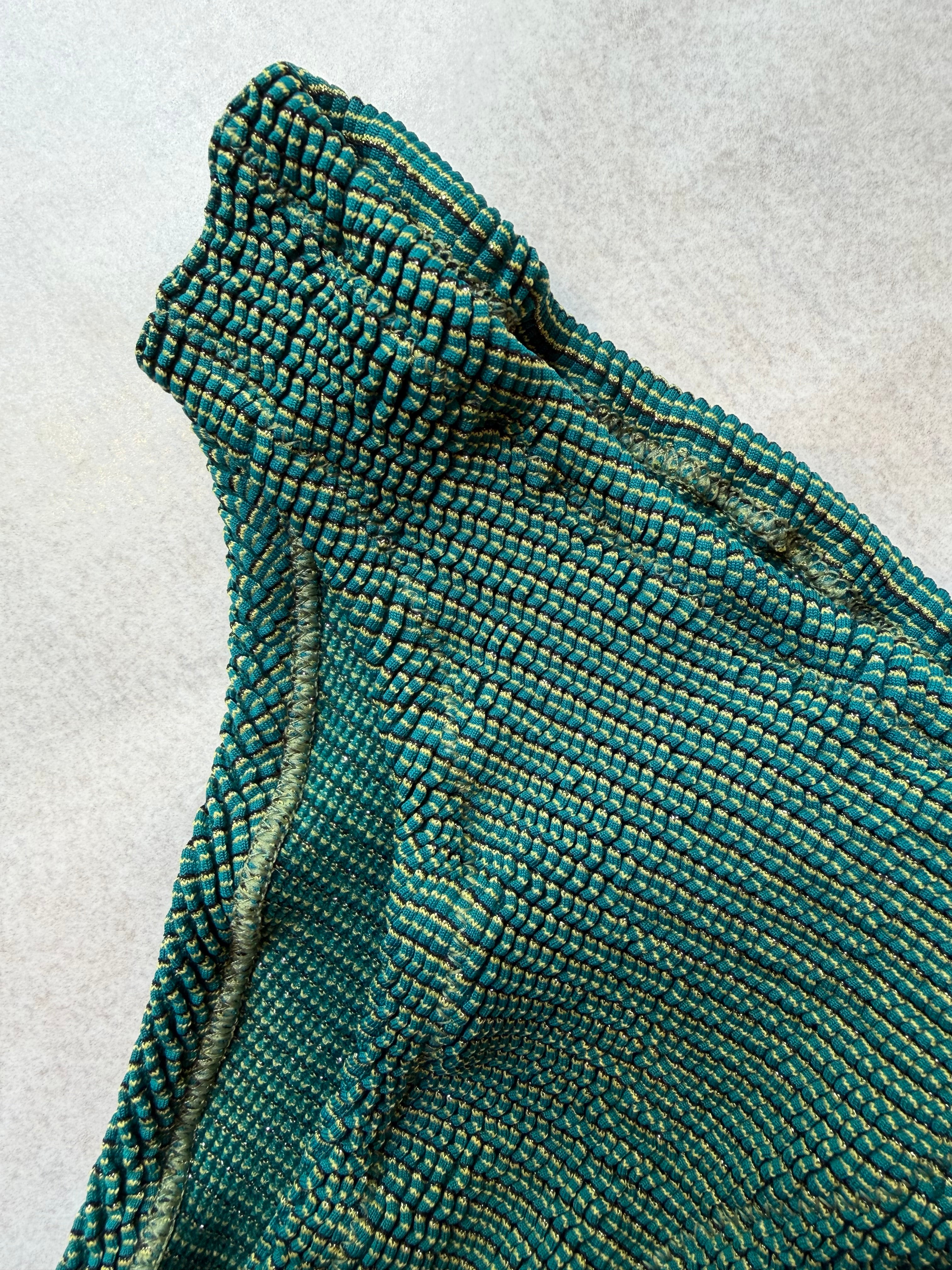 Costume due pezzi crinkle