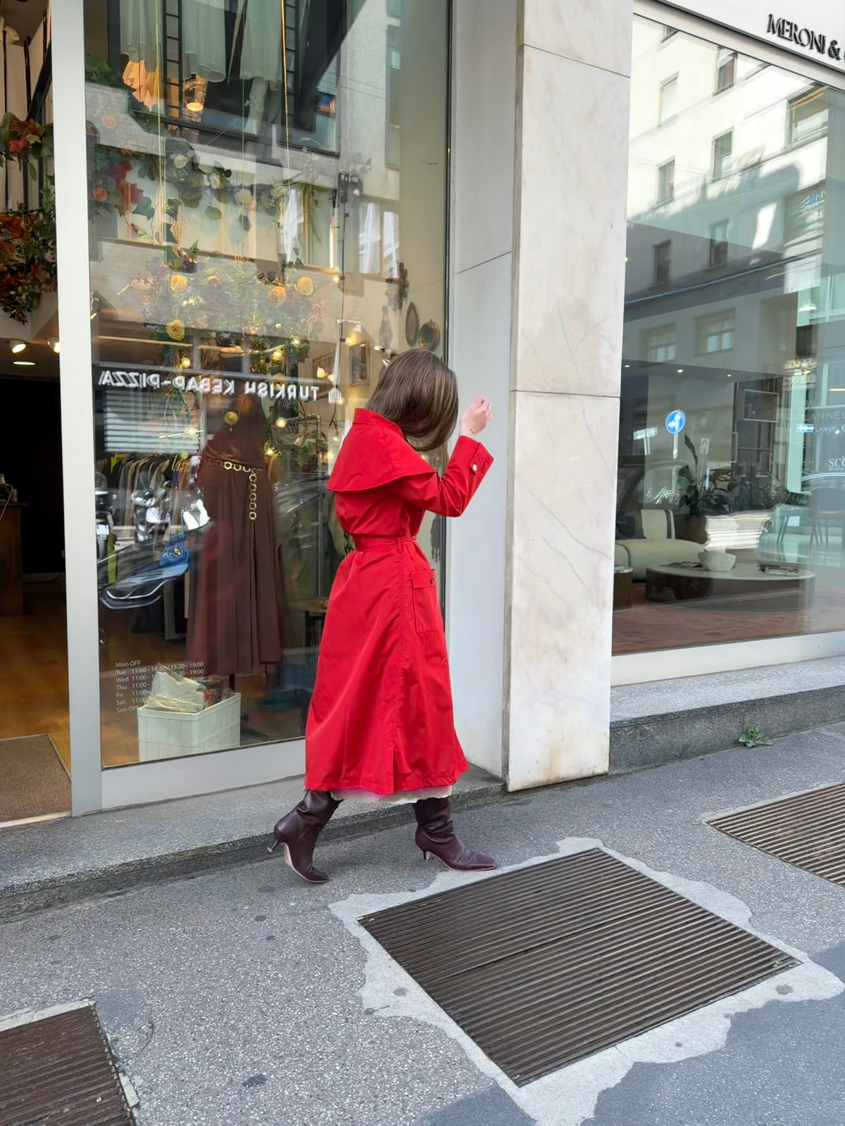 Trench Piaf lungo