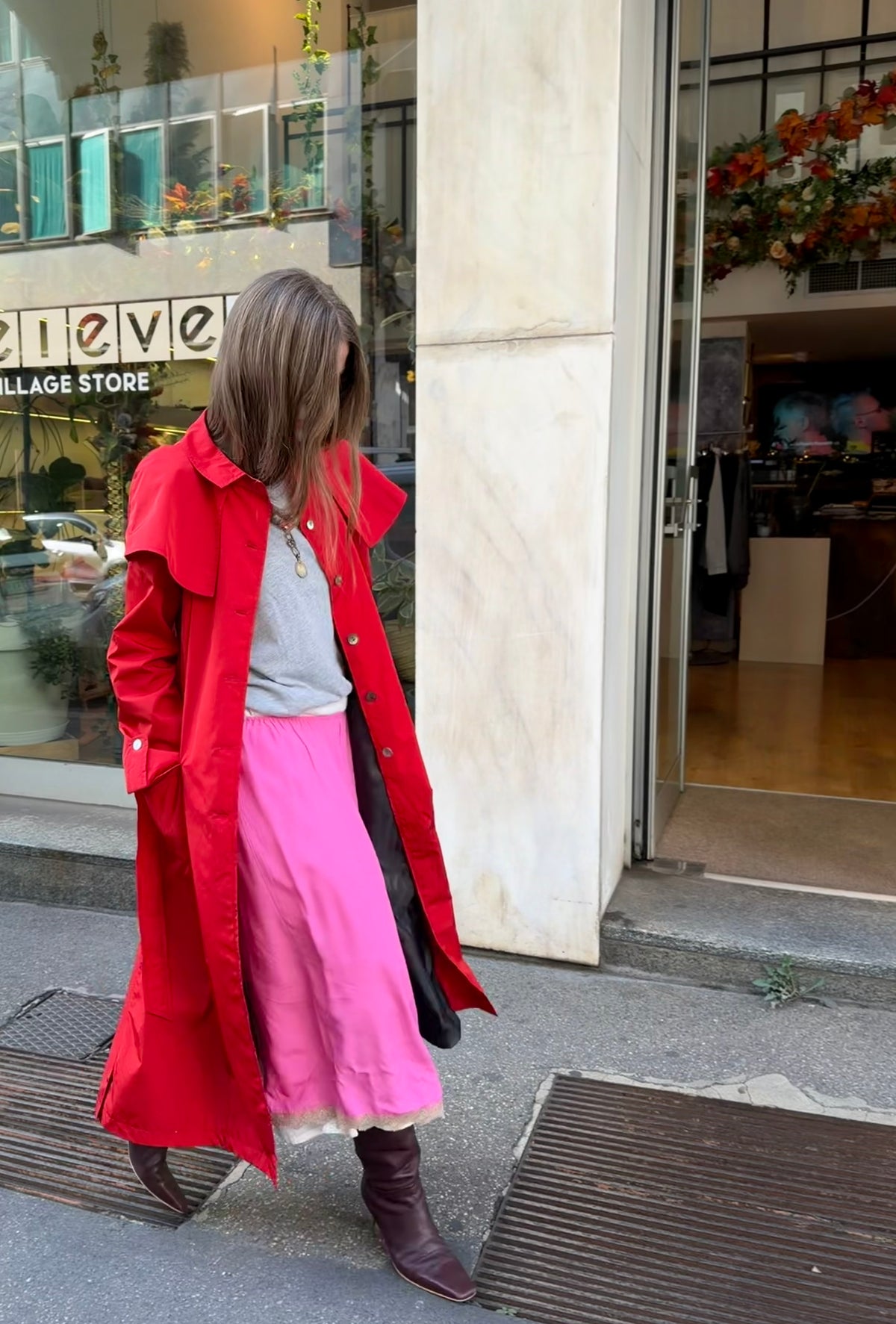Trench Piaf lungo