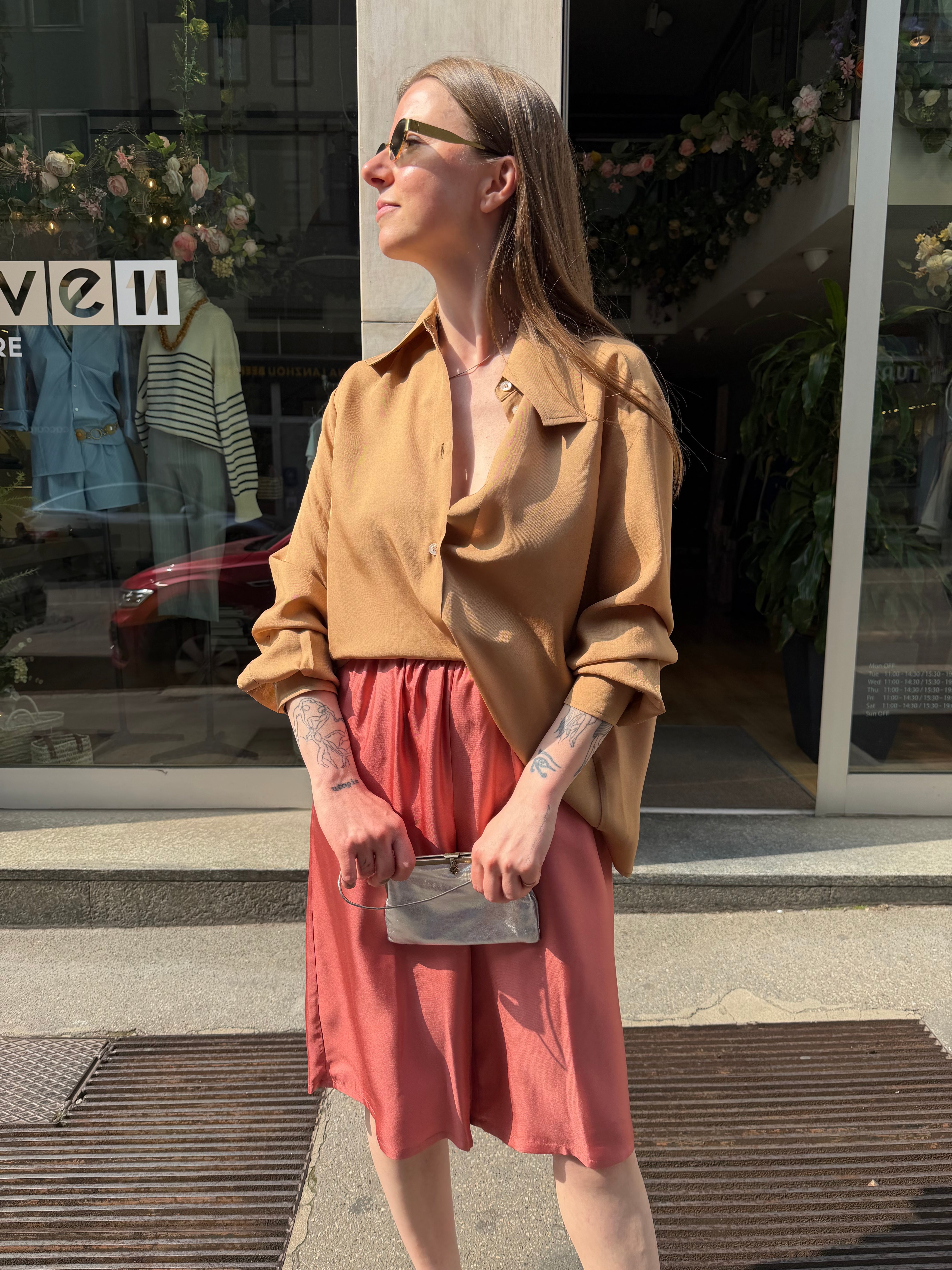 Camicia Fontana variante oro