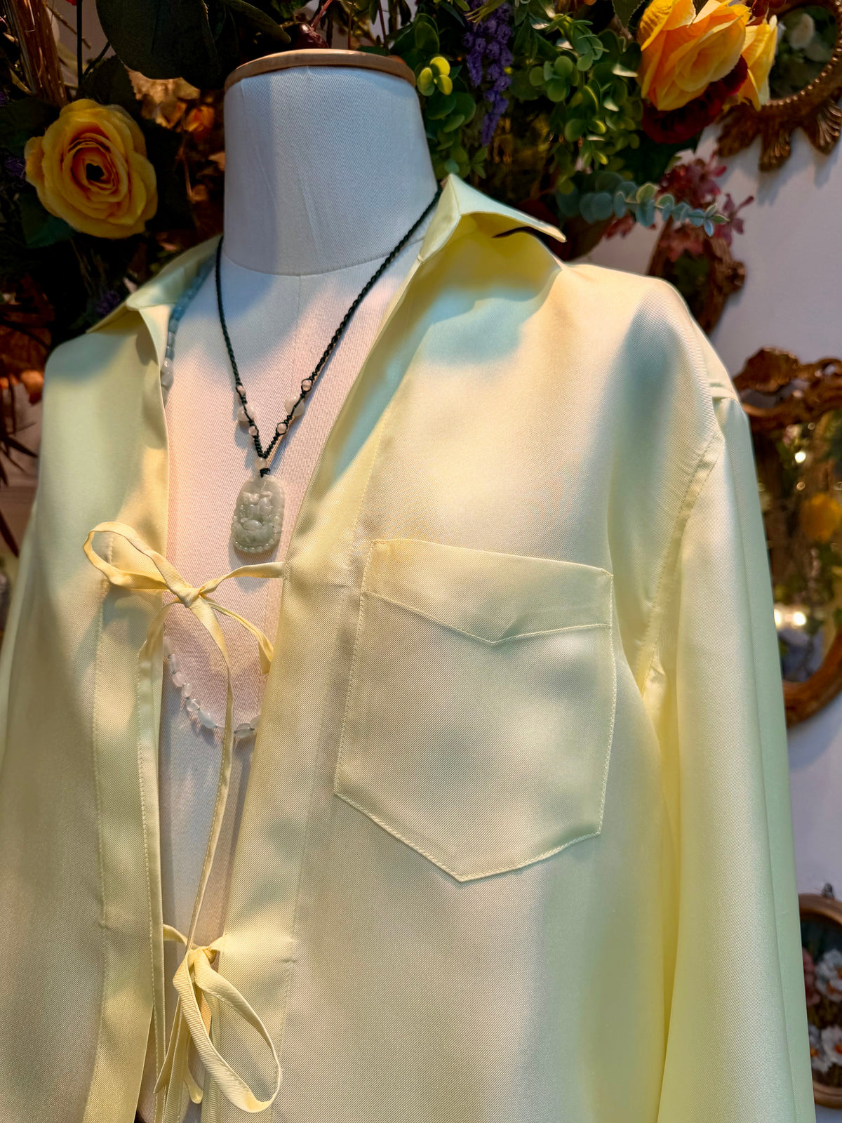 Camicia Manet crema pasticciera