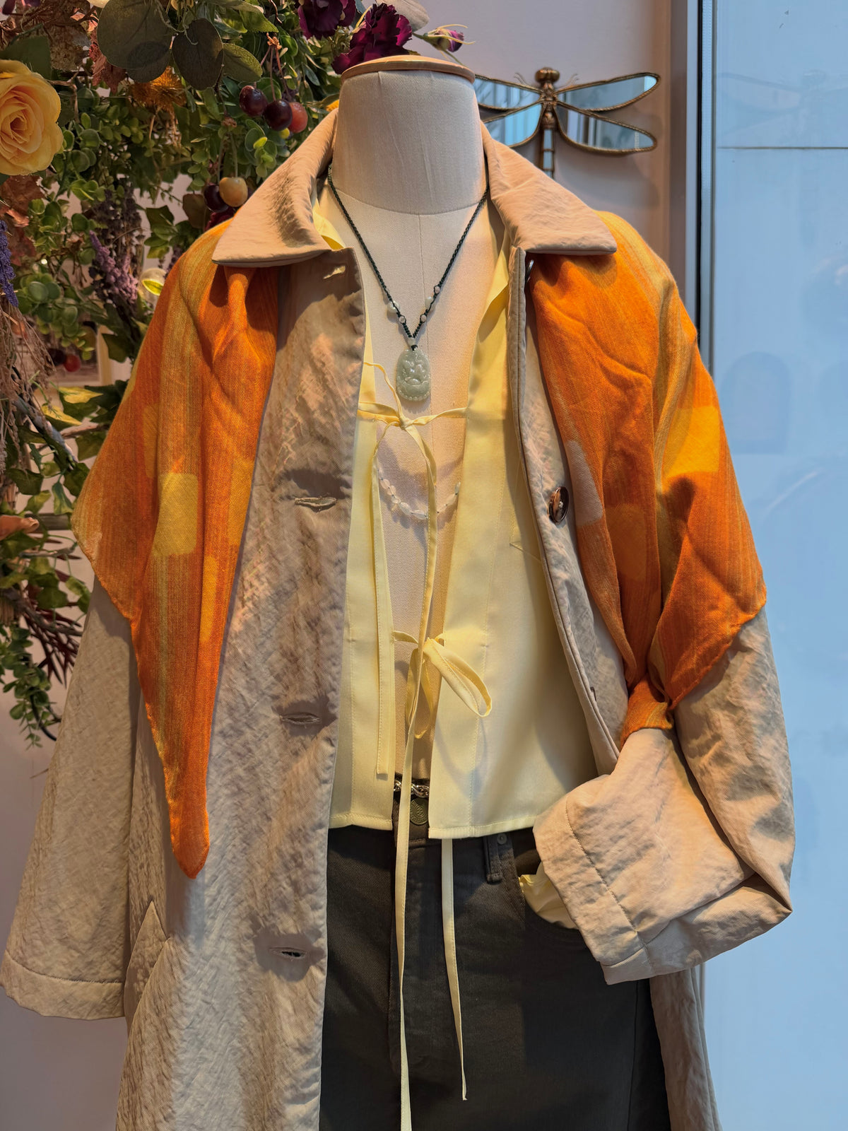 Camicia Manet crema pasticciera
