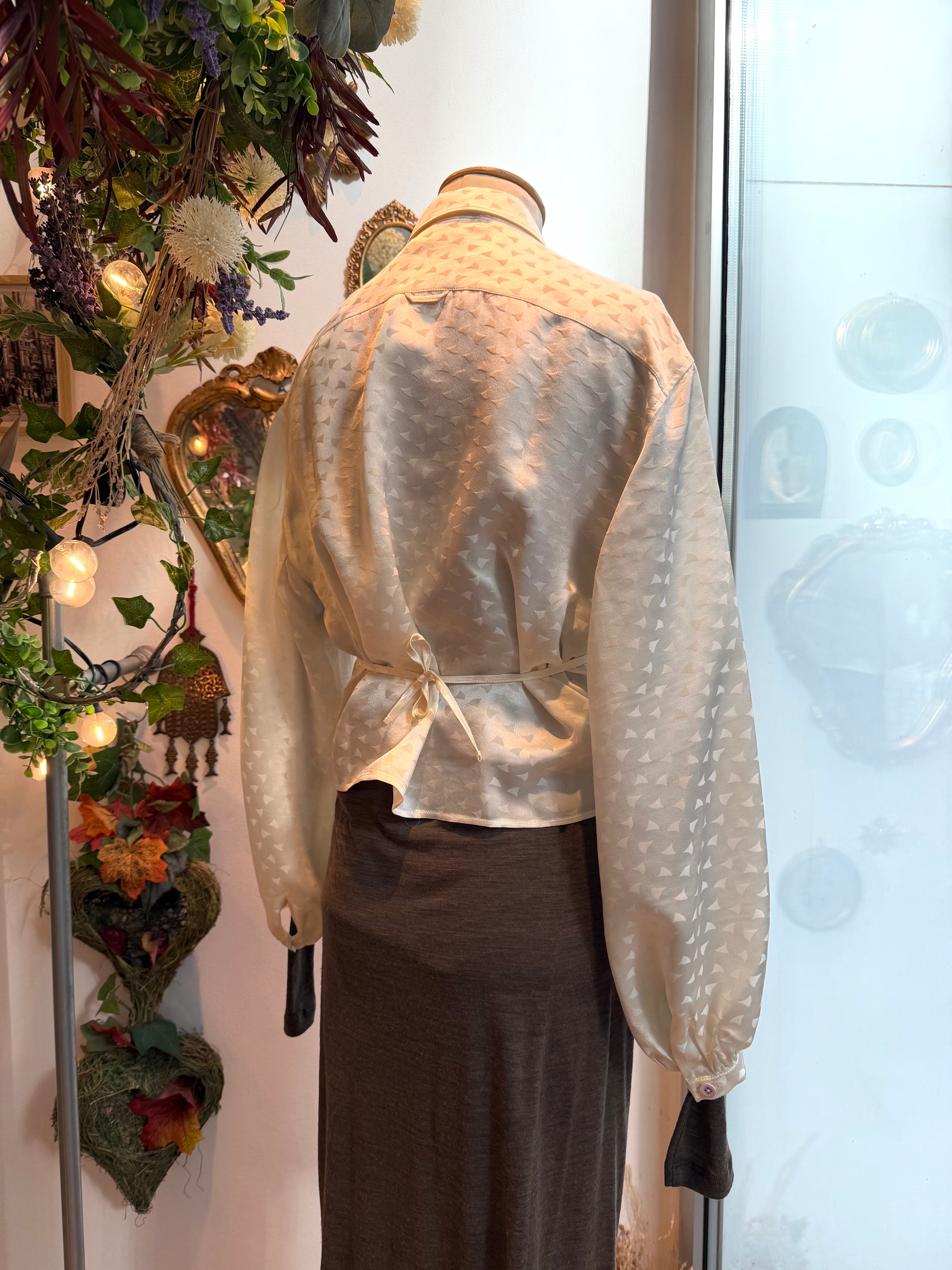 Camicia Manet triangoli bianchi