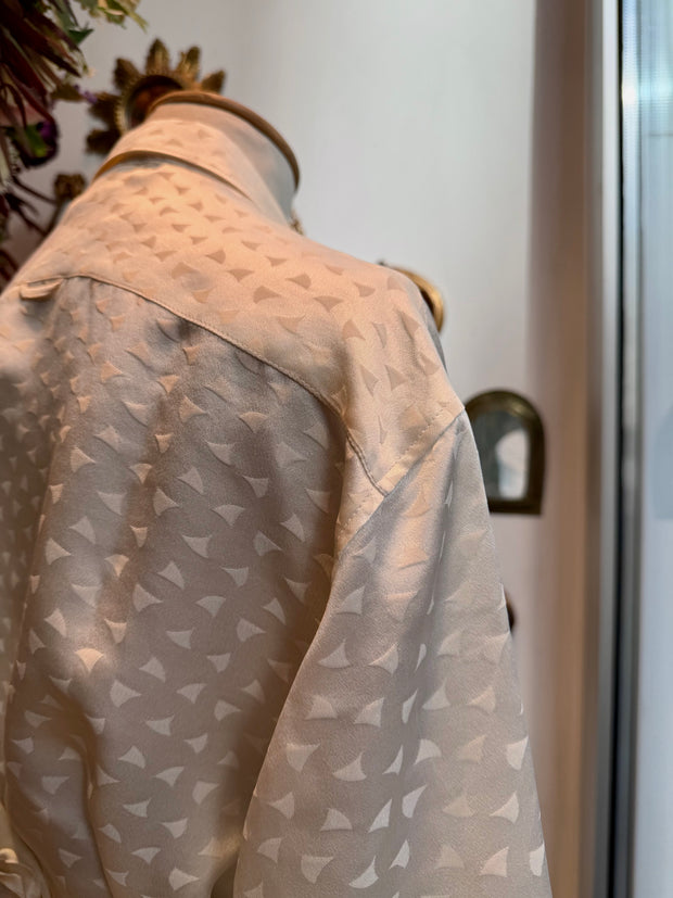 Camicia Manet triangoli bianchi