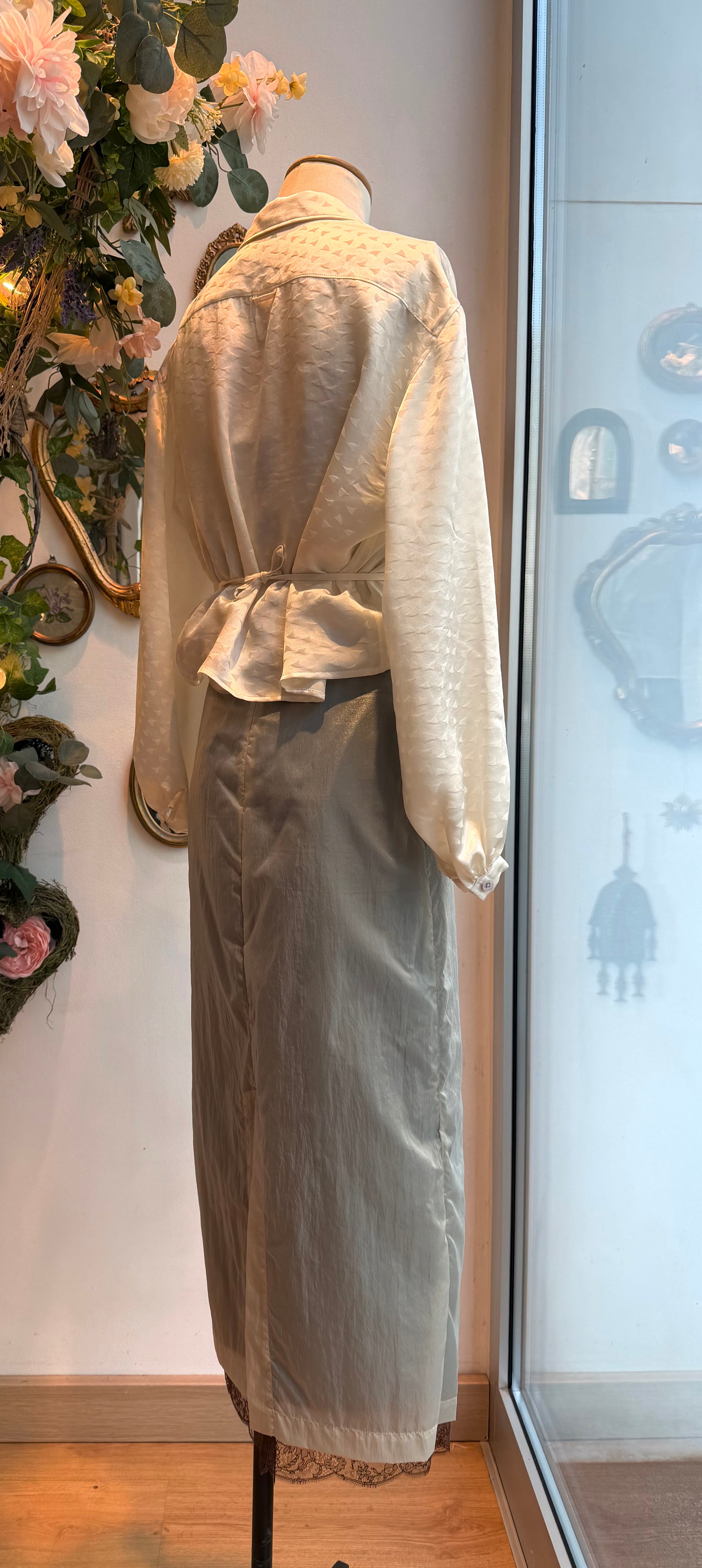 Camicia Manet triangoli bianchi