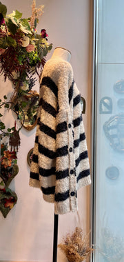 Maxi pull rigato