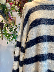 Maxi pull rigato