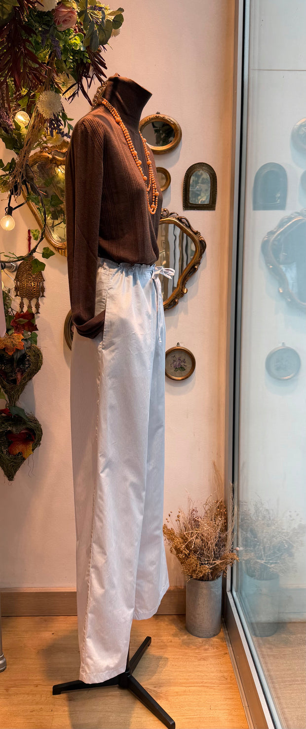 Pantaloni Modigliani millerighe