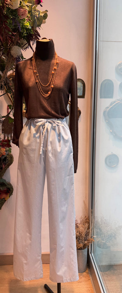 Pantaloni Modigliani millerighe