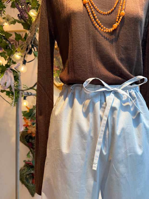 Pantaloni Modigliani millerighe