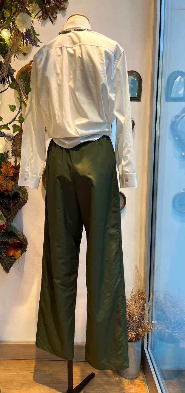 Pantalone Modigliani oliva