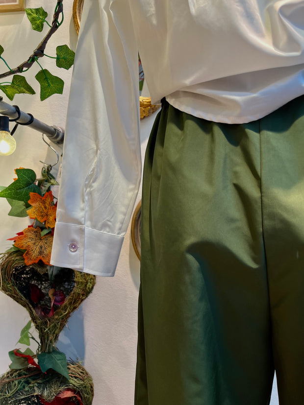 Pantalone Modigliani oliva