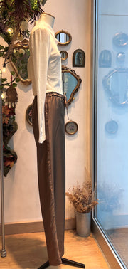 Pantalone Modigliani tabacco