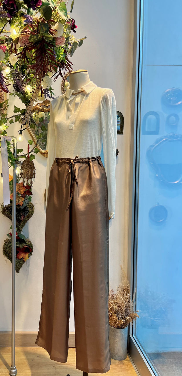 Pantalone Modigliani tabacco