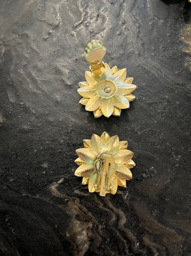 Orecchini botanici clip