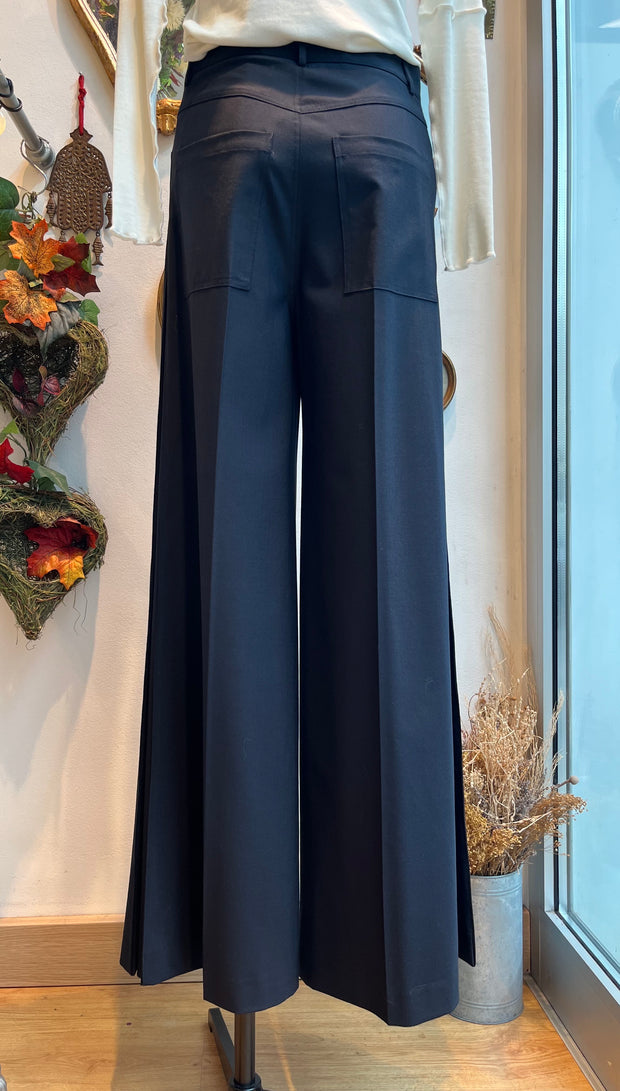 Pantalone ampio blu