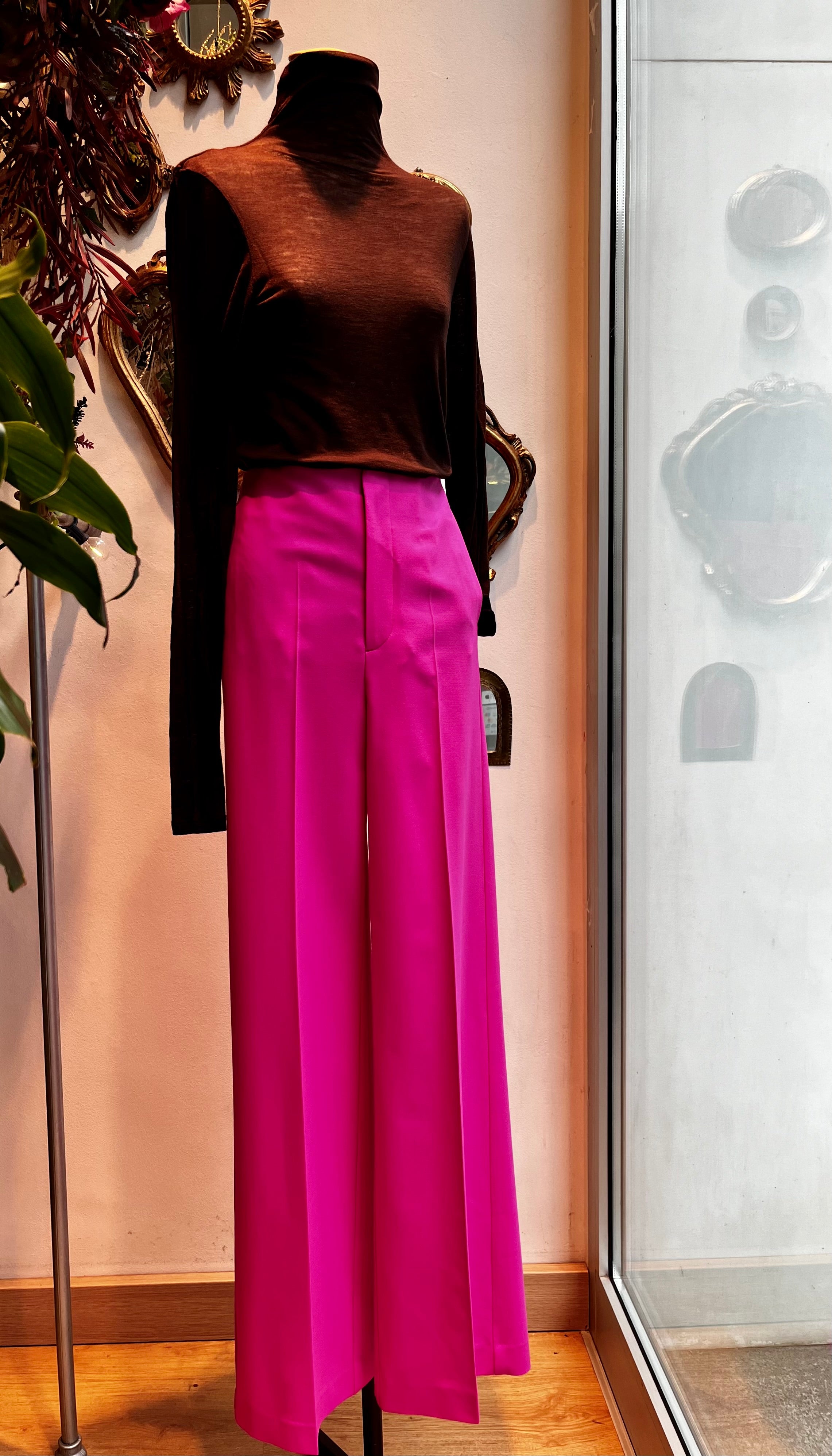 Pantalone fucsia