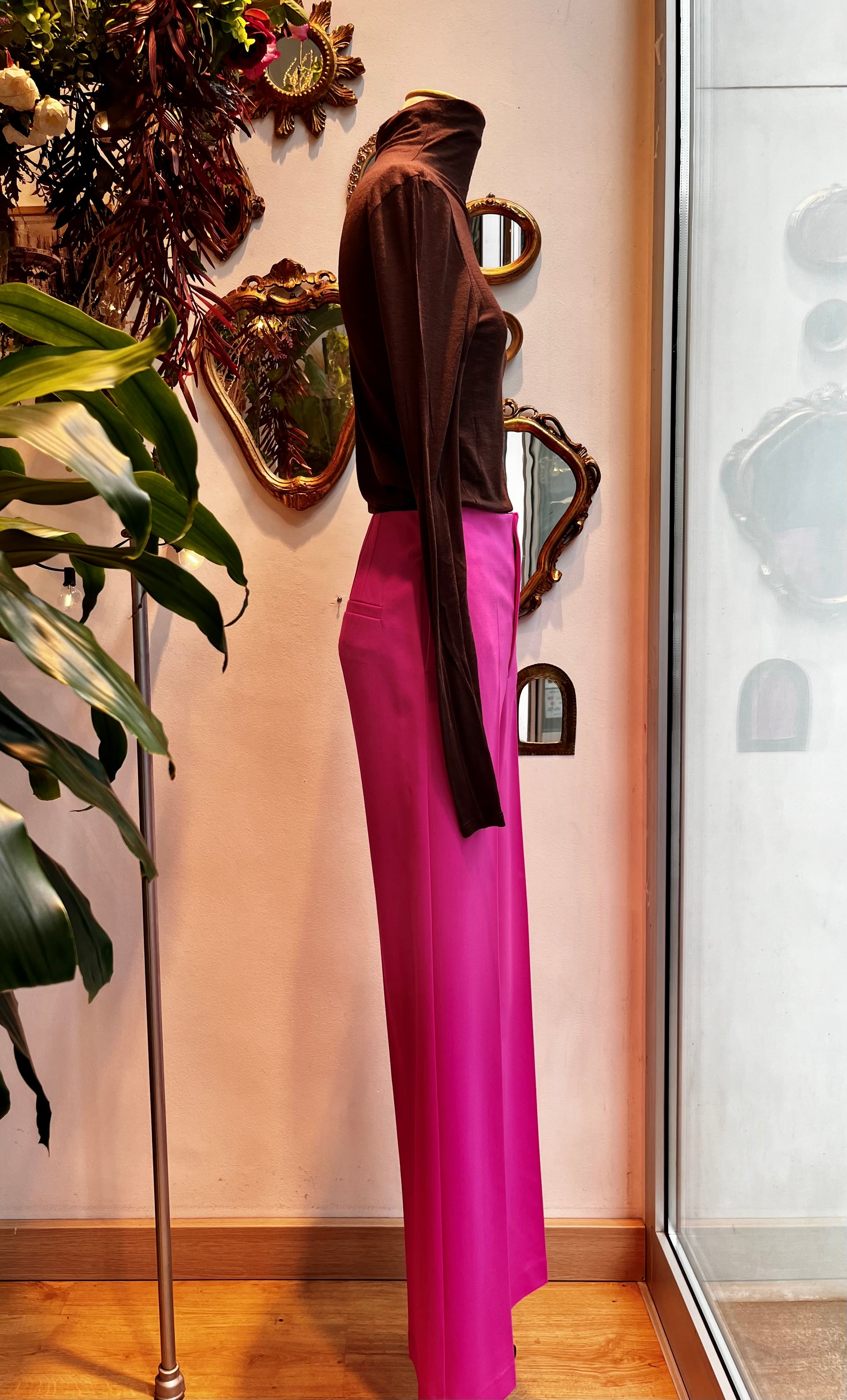 Pantalone fucsia