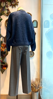 Pullover blu notte