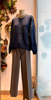 Pullover blu notte