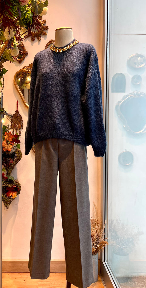 Pullover blu notte