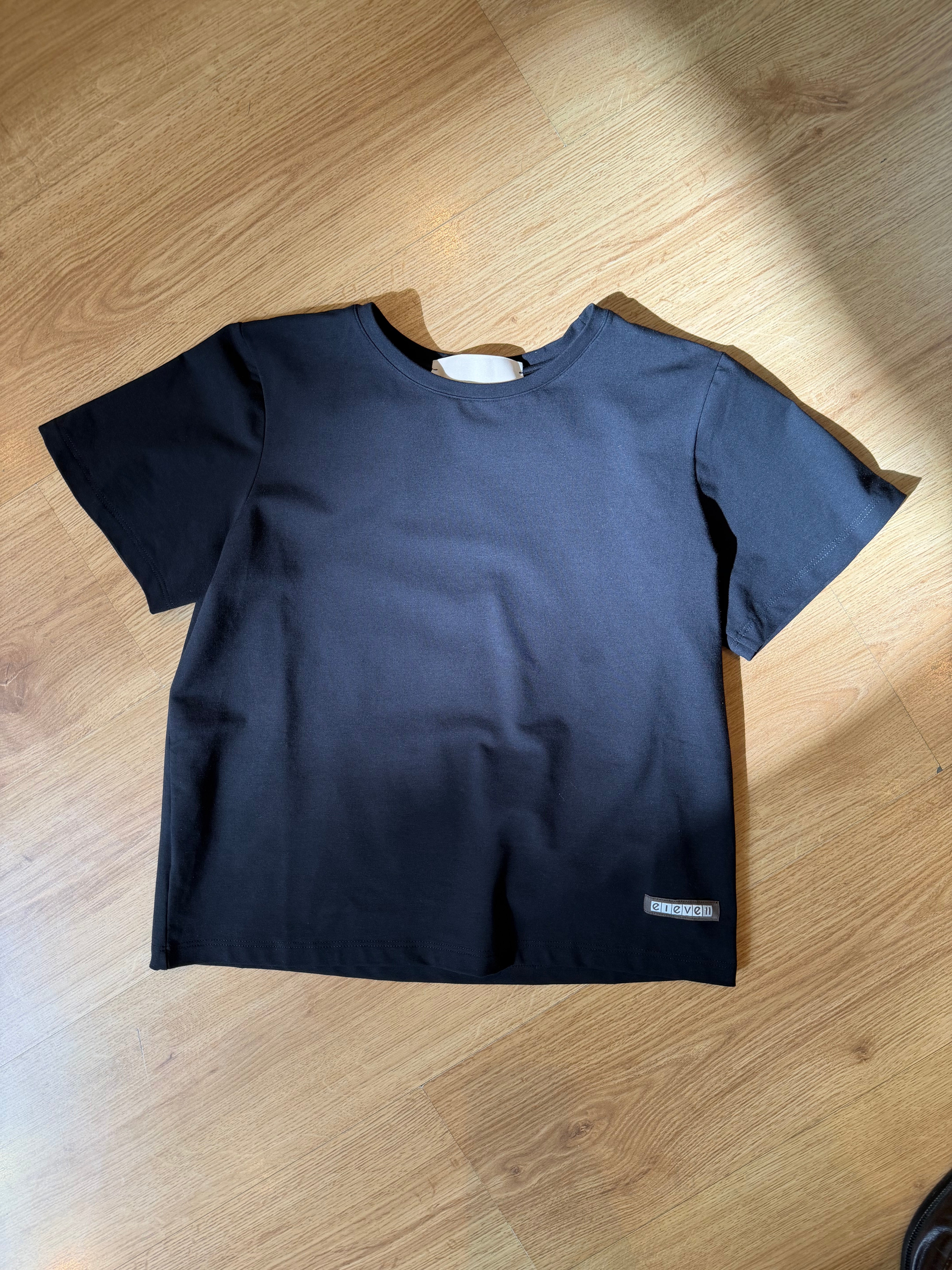 T-shirt Courbet nera