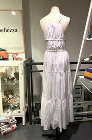 Abito in popeline bianco